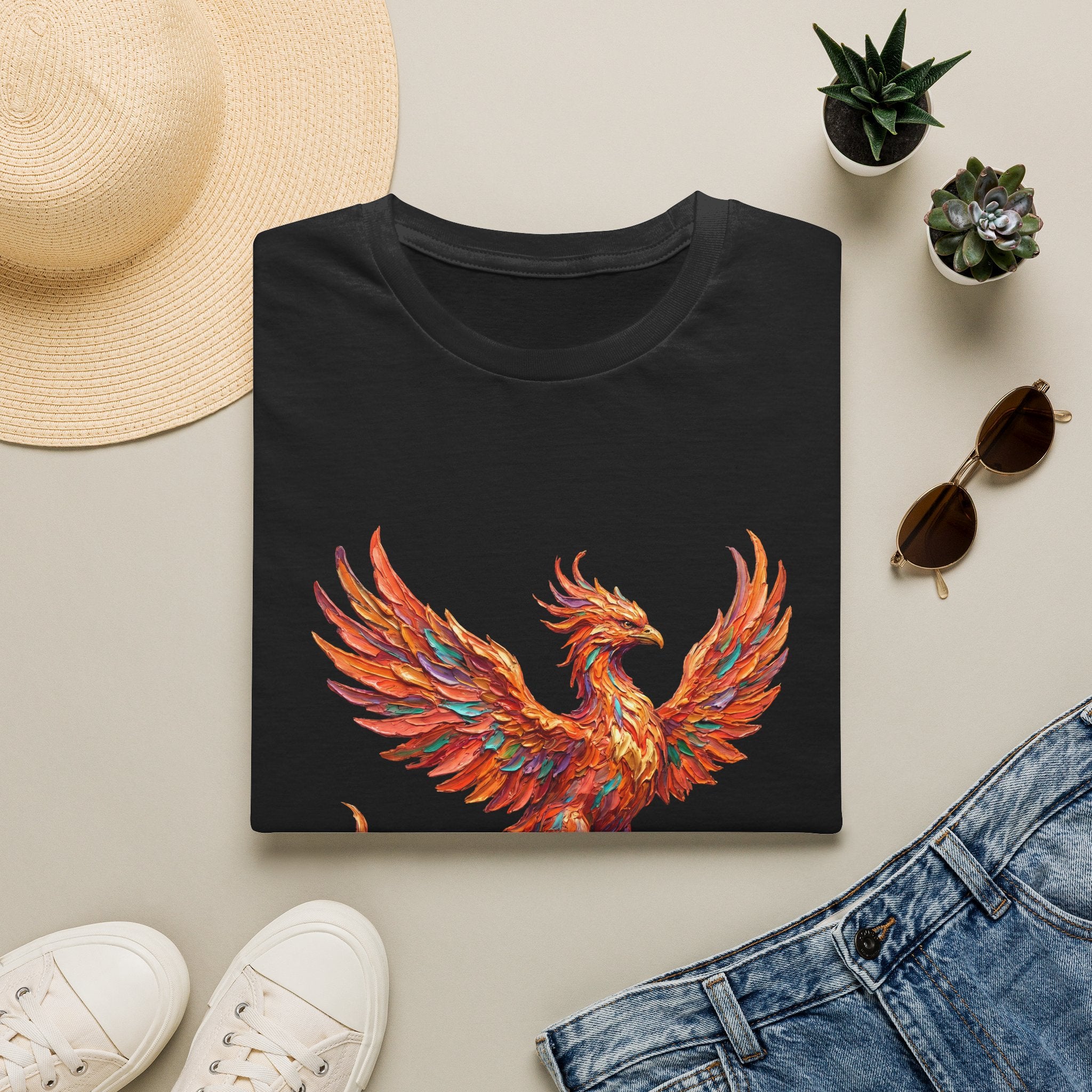 Phoenix Reborn Monday Soft T-Shirt (Exhausted Tuesday)