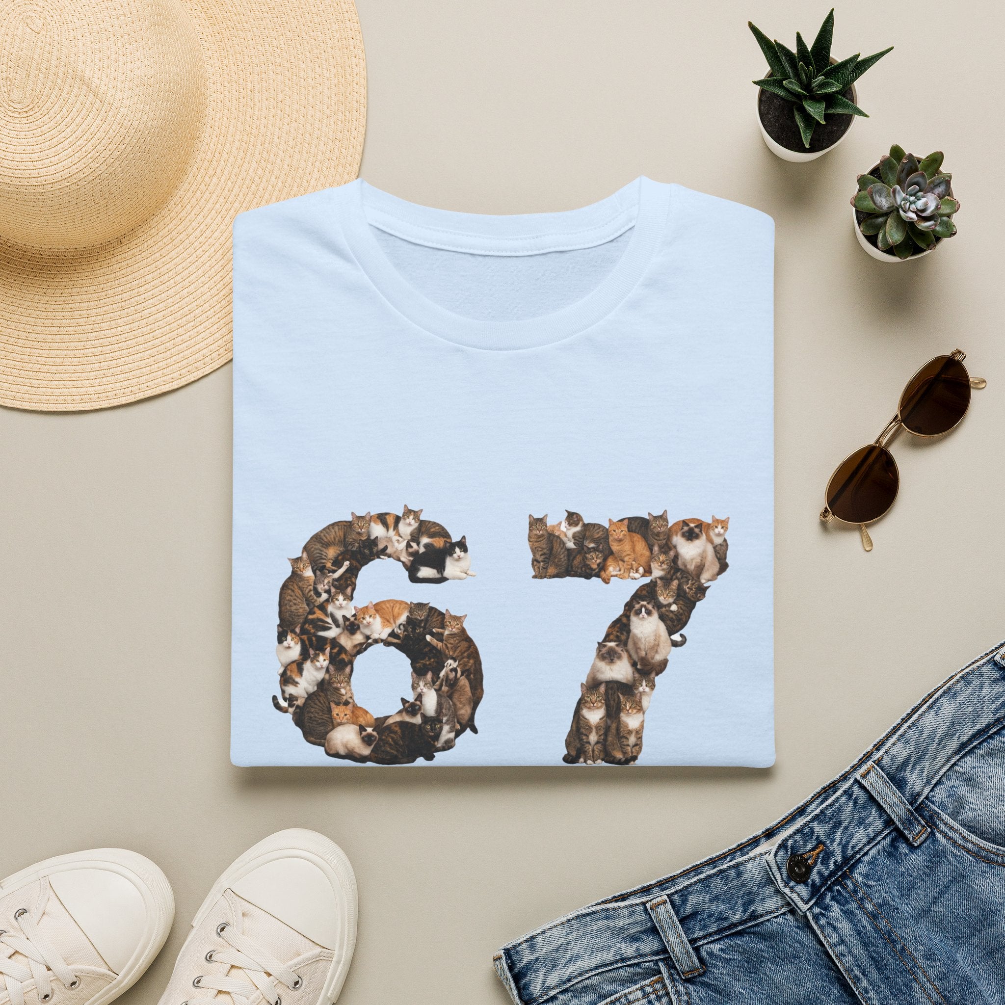 Cats Number 67 Soft T-Shirt (Animal Lover)