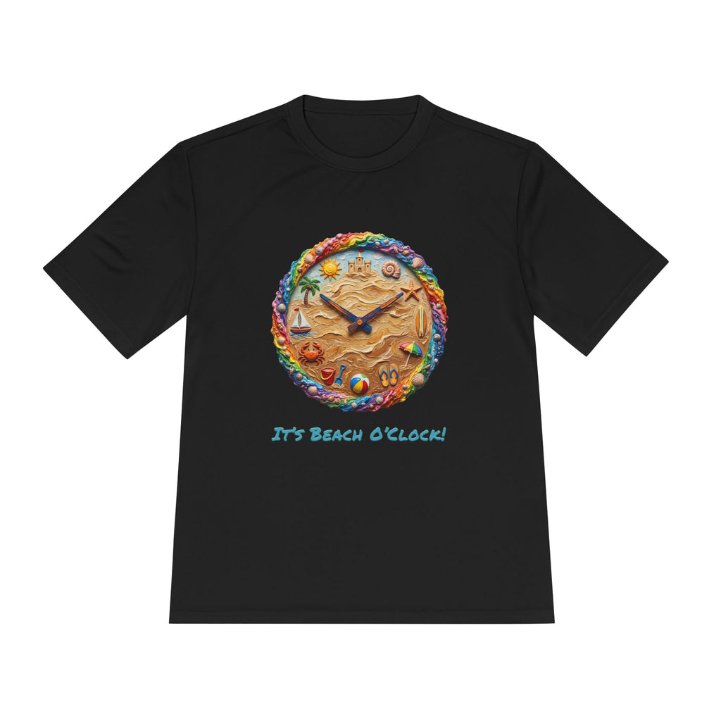 Beach Clock Performance Shirt — Graphic Tee