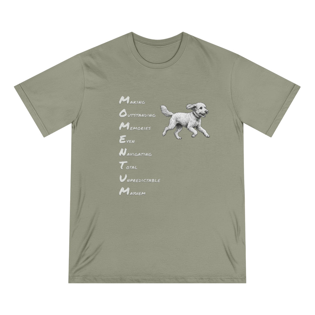 Organic Momentum Dog Graphic T-Shirt