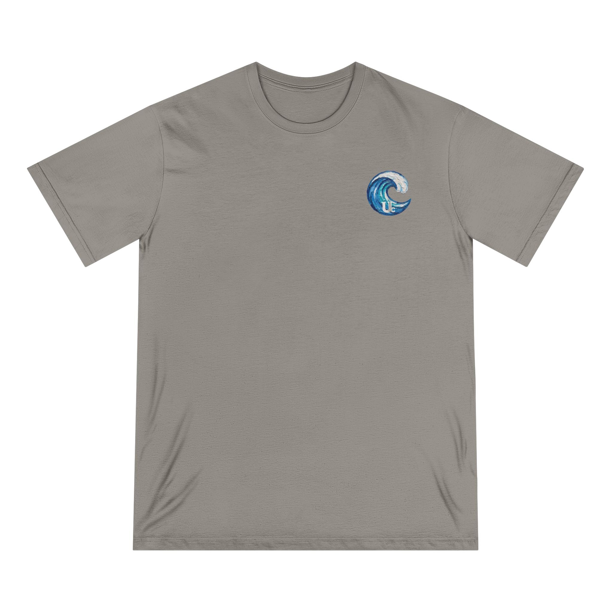 Organic Dog Surfing Graphic T-Shirt