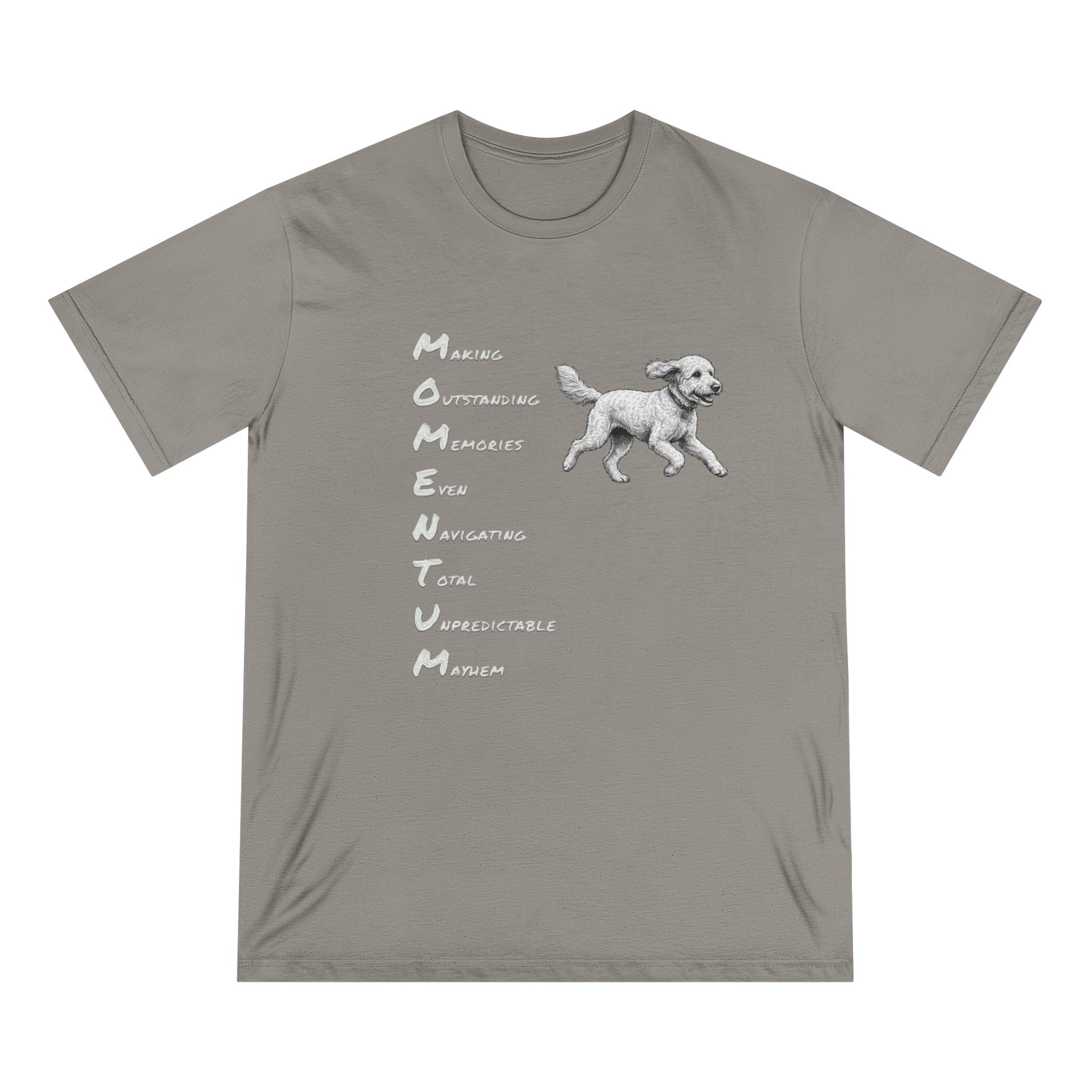 Organic Momentum Dog Graphic T-Shirt