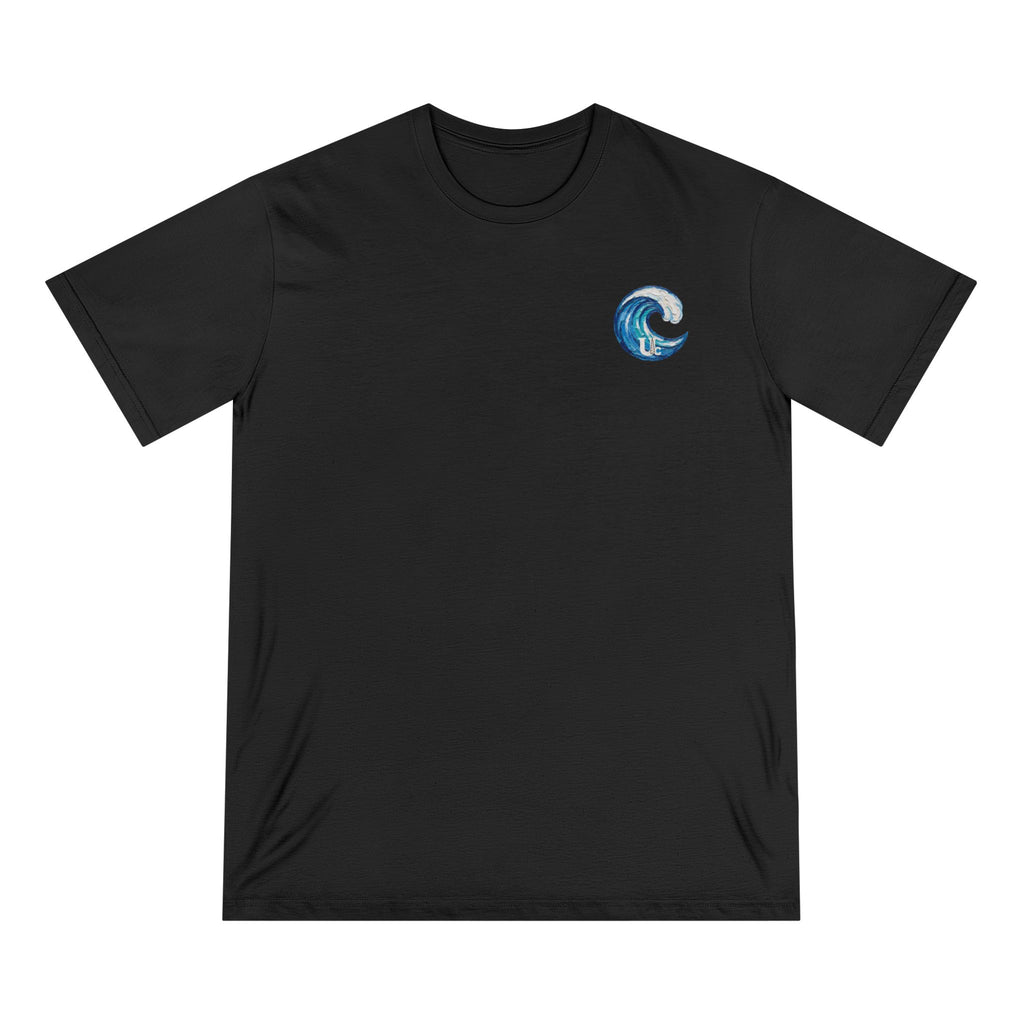 Organic Dog Surfing Graphic T-Shirt