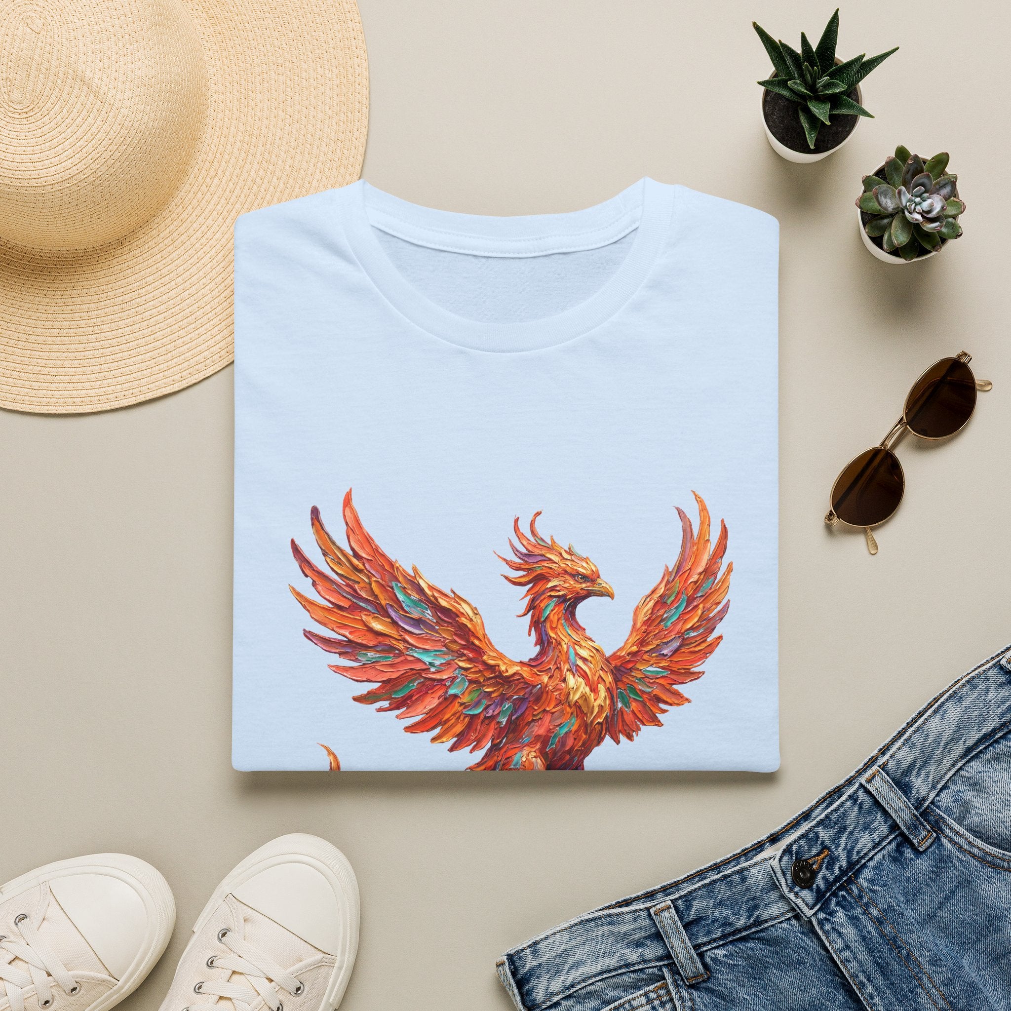 Phoenix Reborn Monday Soft T-Shirt (Exhausted Tuesday)