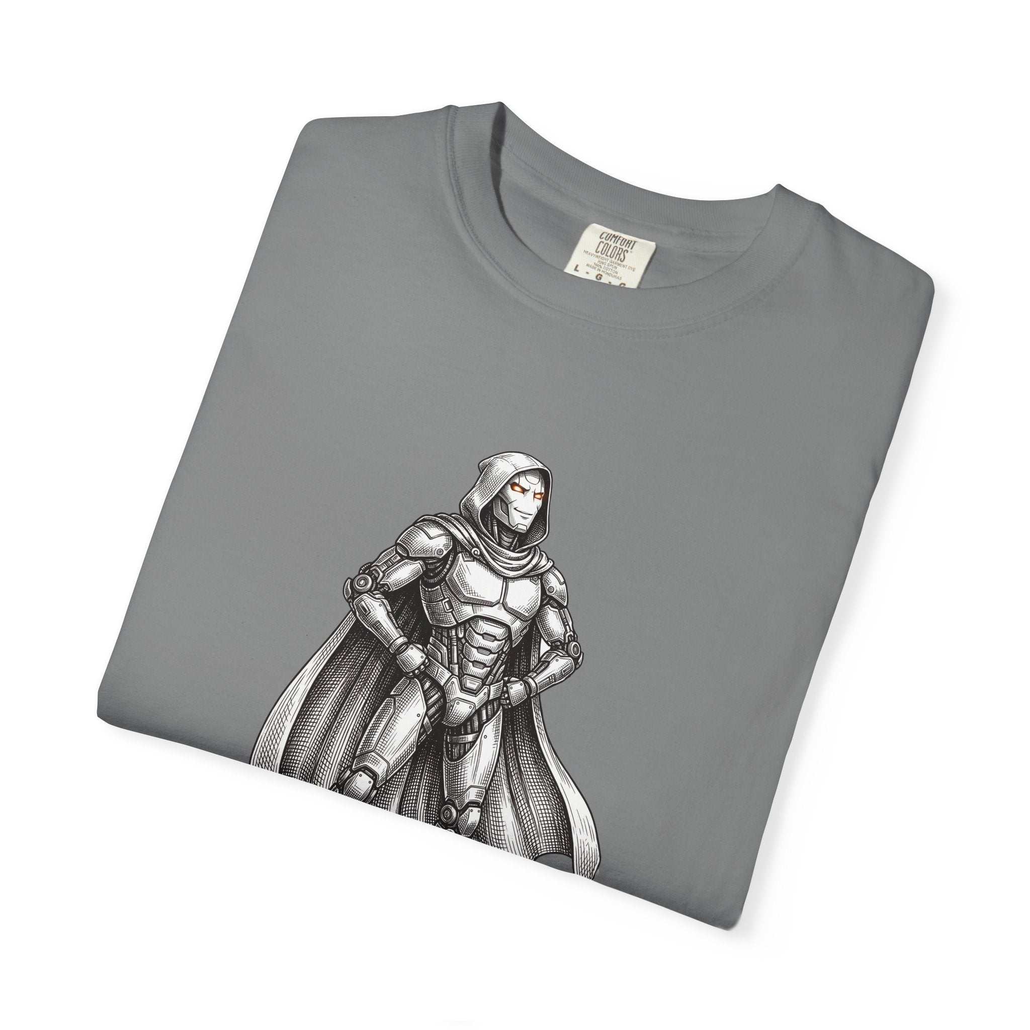 Robot Confident Graphic Tee — (Professional Opinion is Definite Maybe)