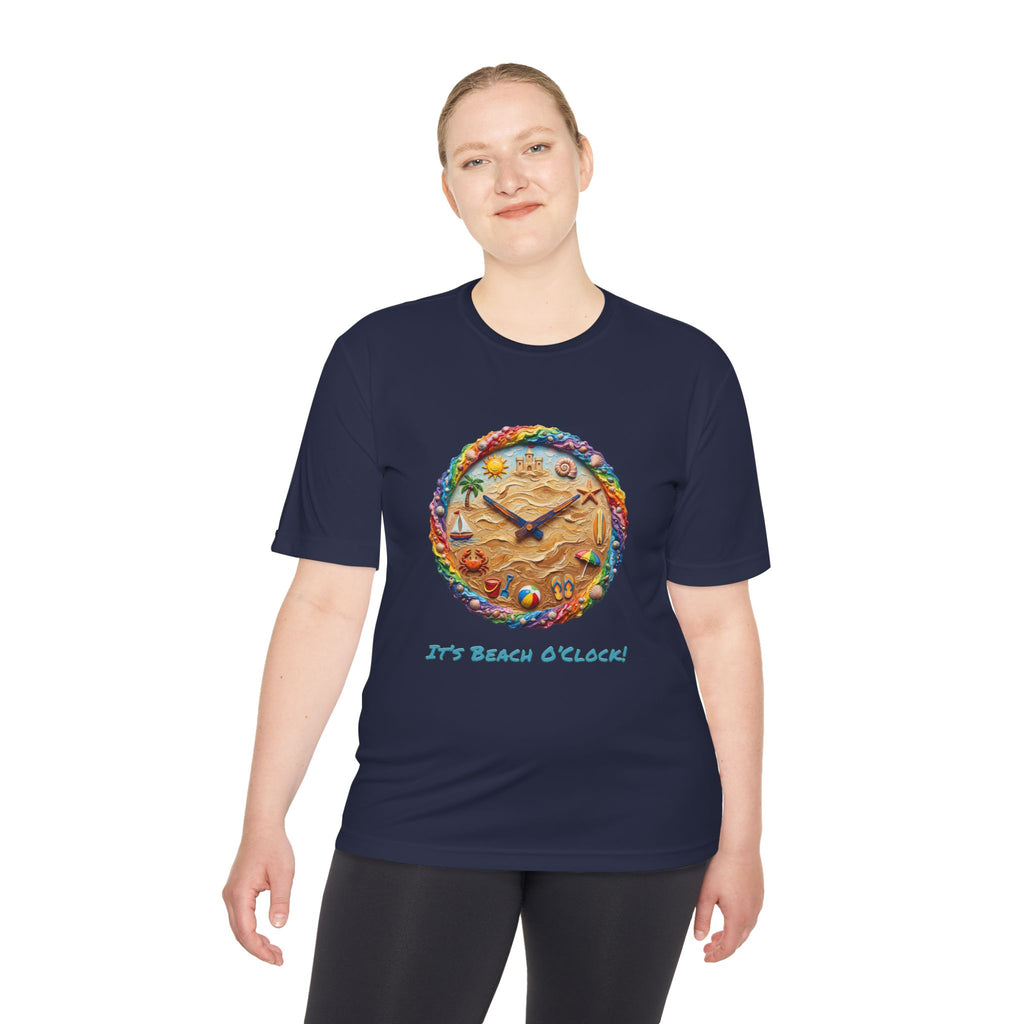 Beach Clock Performance Shirt — Graphic Tee