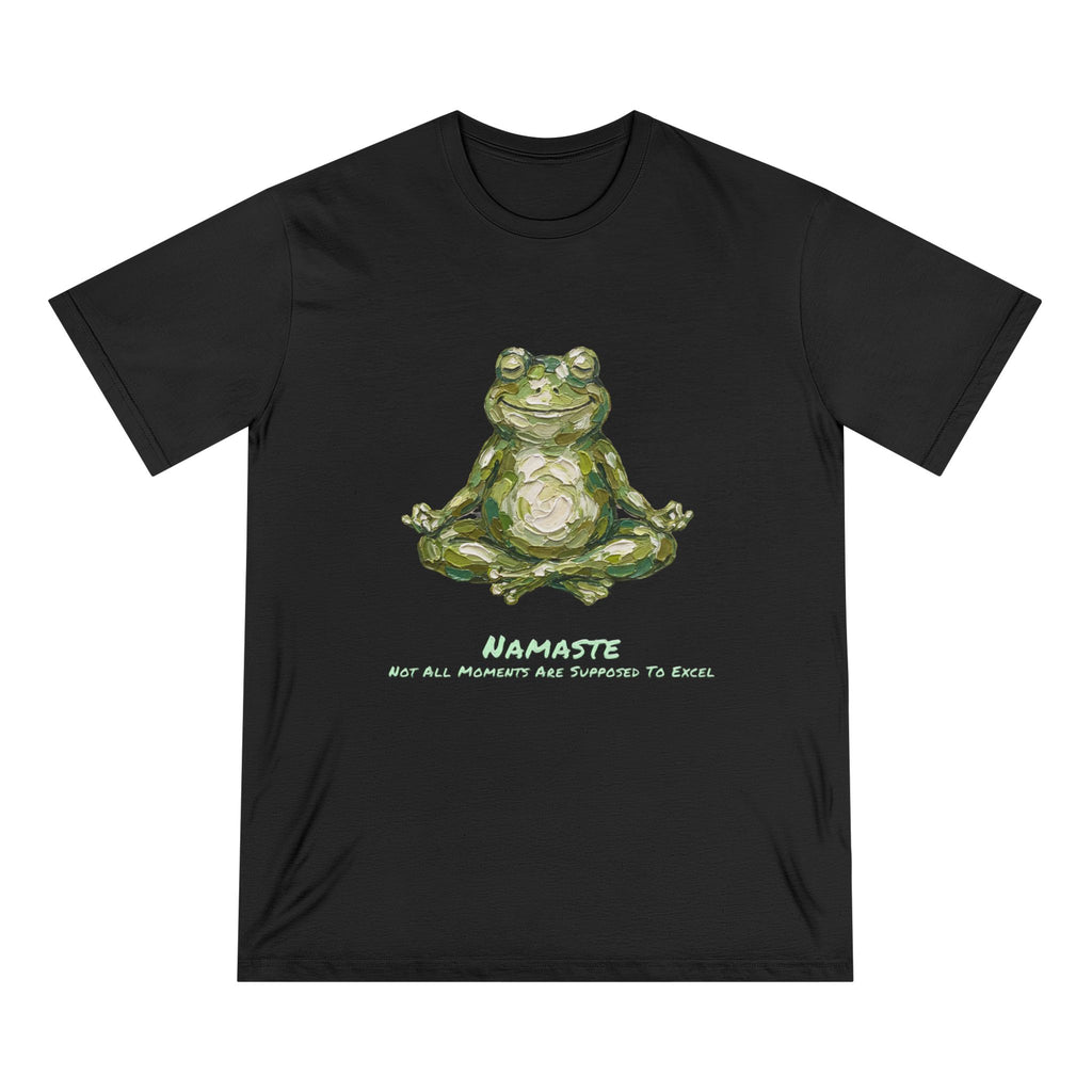 Organic Namaste Frog Graphic T-Shirt