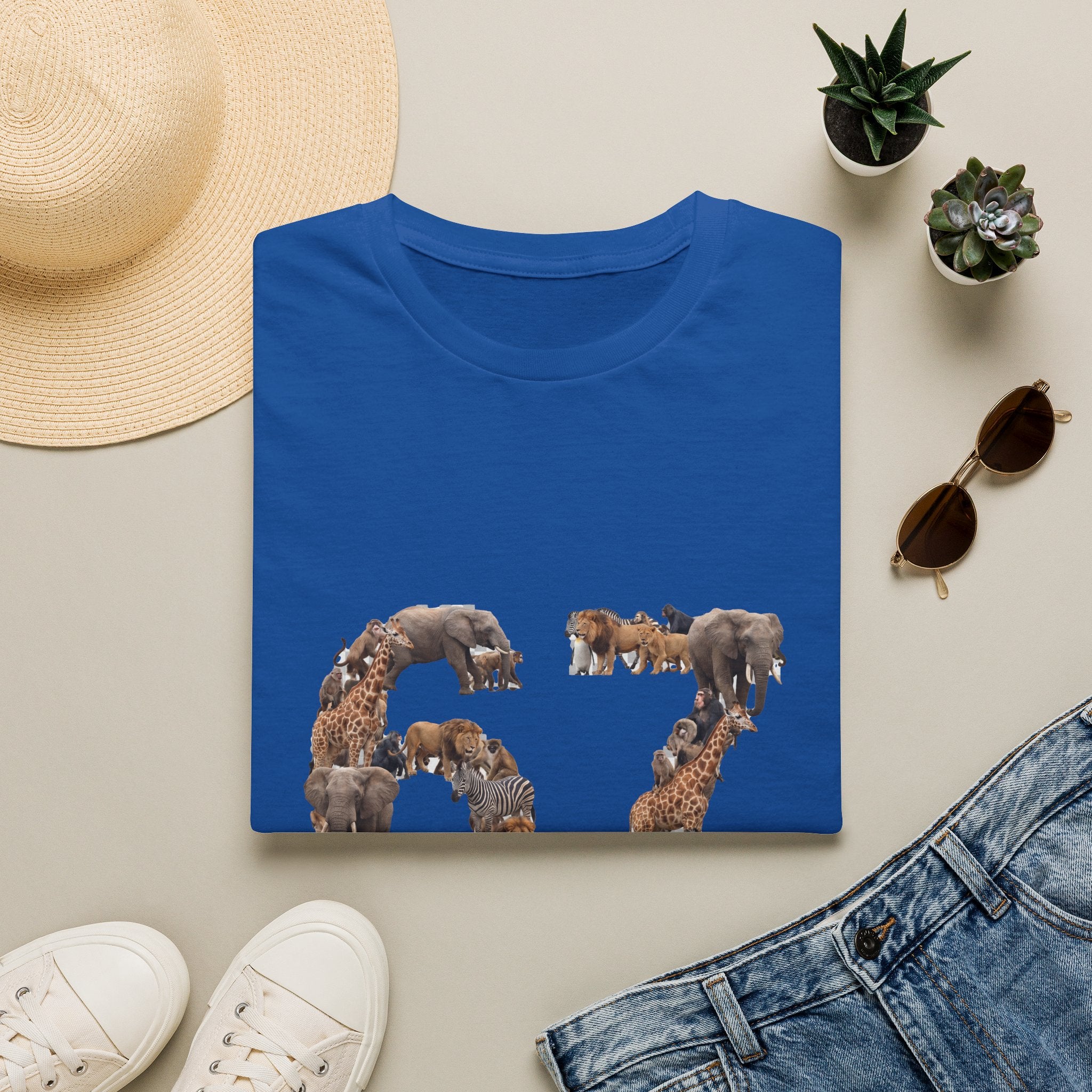 Zoo Animals 67 Soft T-Shirt (Animal Lover)