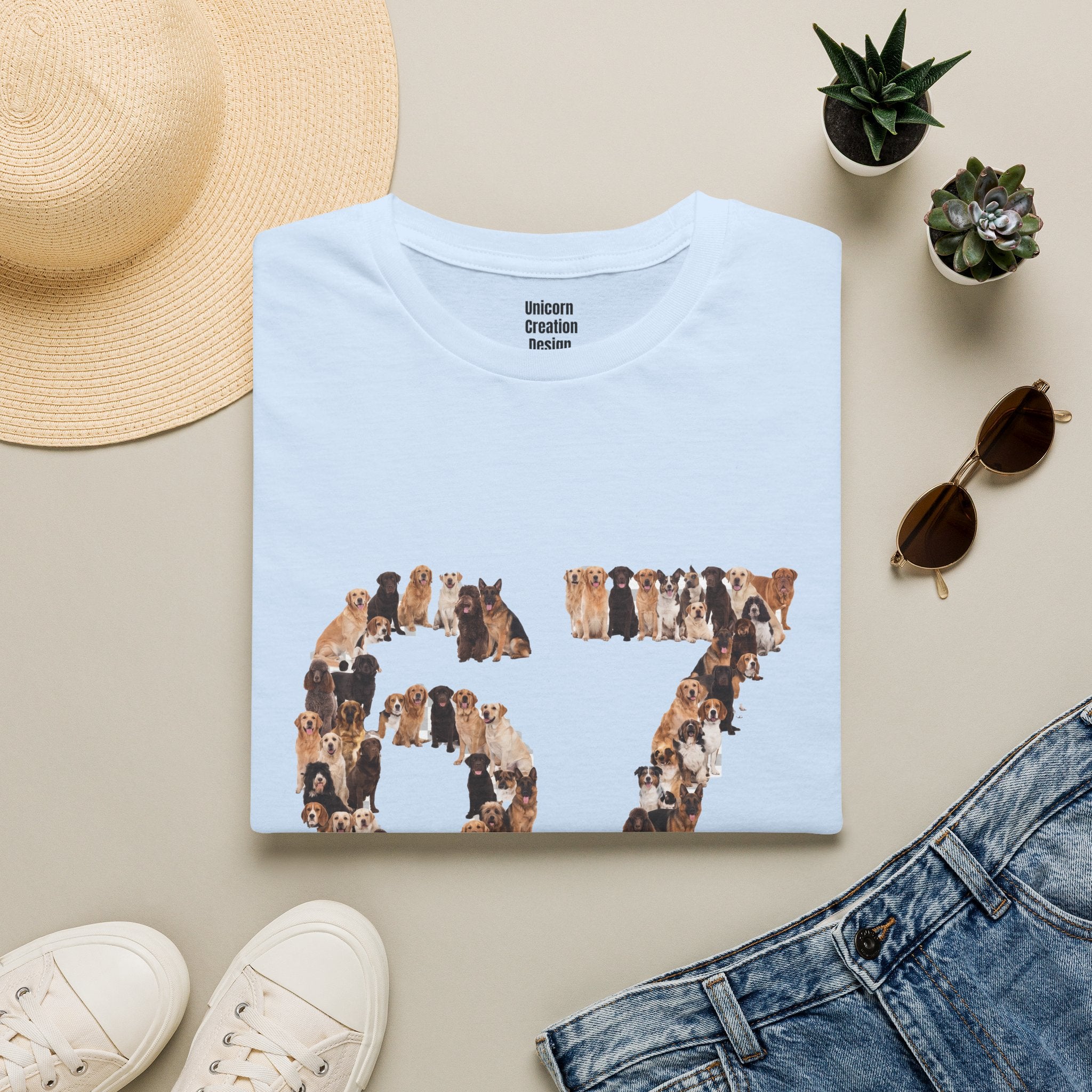Dogs Number 67 Soft T-Shirt (Animal Lover)