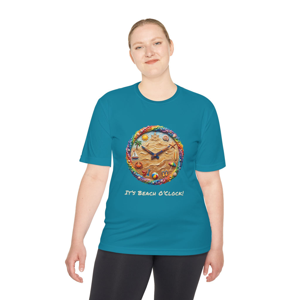 Beach Clock Performance Shirt — Graphic Tee