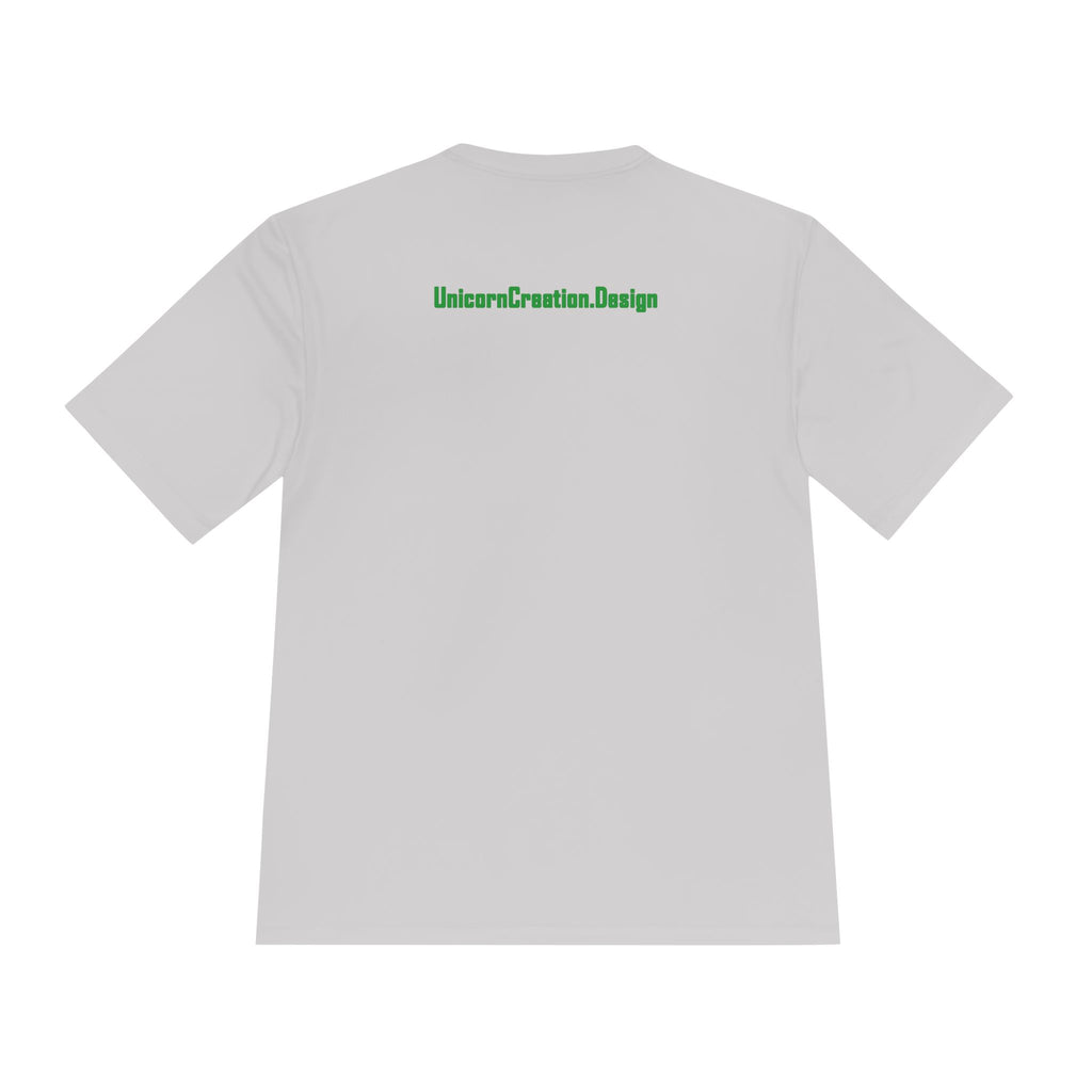 Sloth Performance Shirt — Colorful Animal Graphic Tee (I'll Be Down In 5 Minutes)