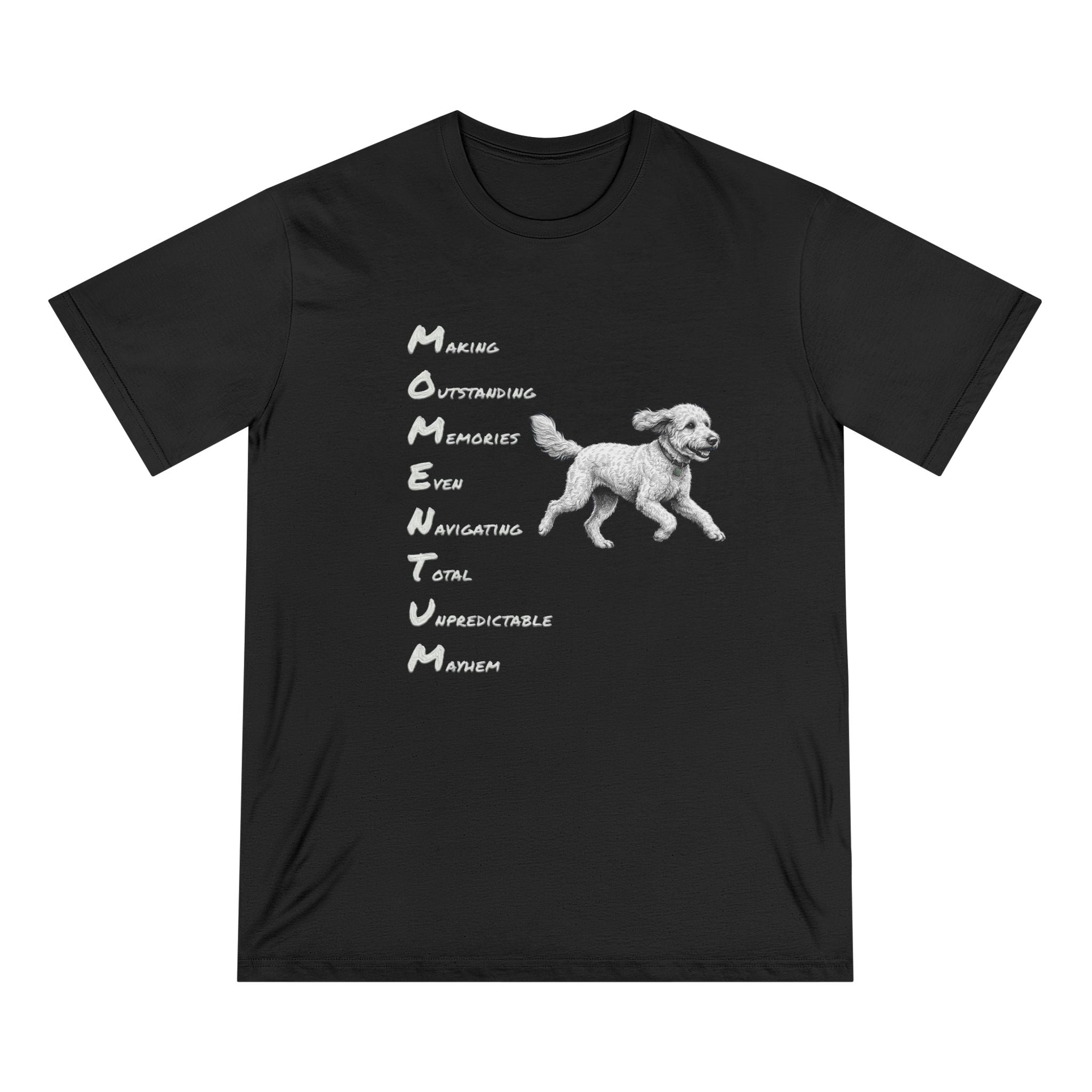 Organic Momentum Dog Graphic T-Shirt