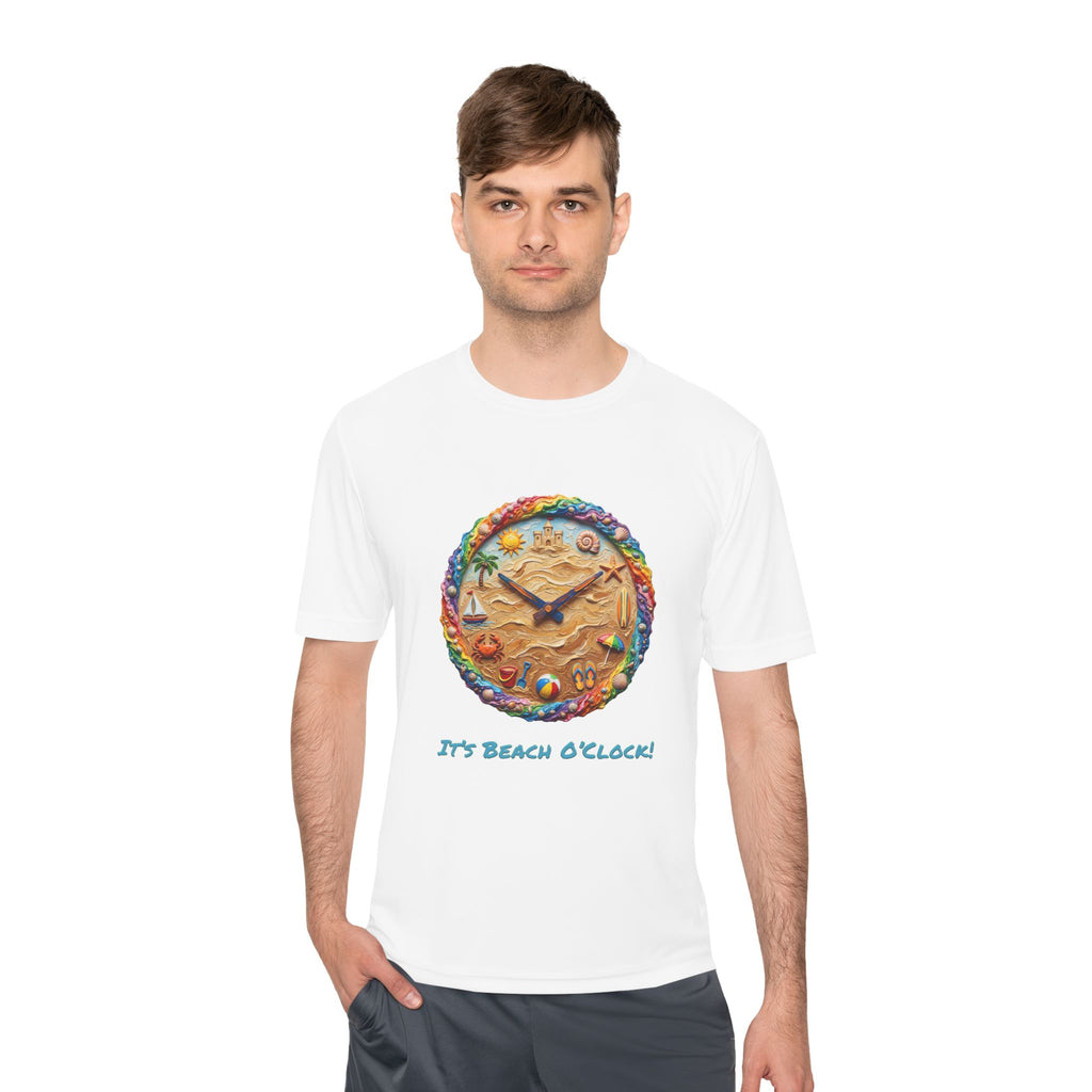 Beach Clock Performance Shirt — Graphic Tee