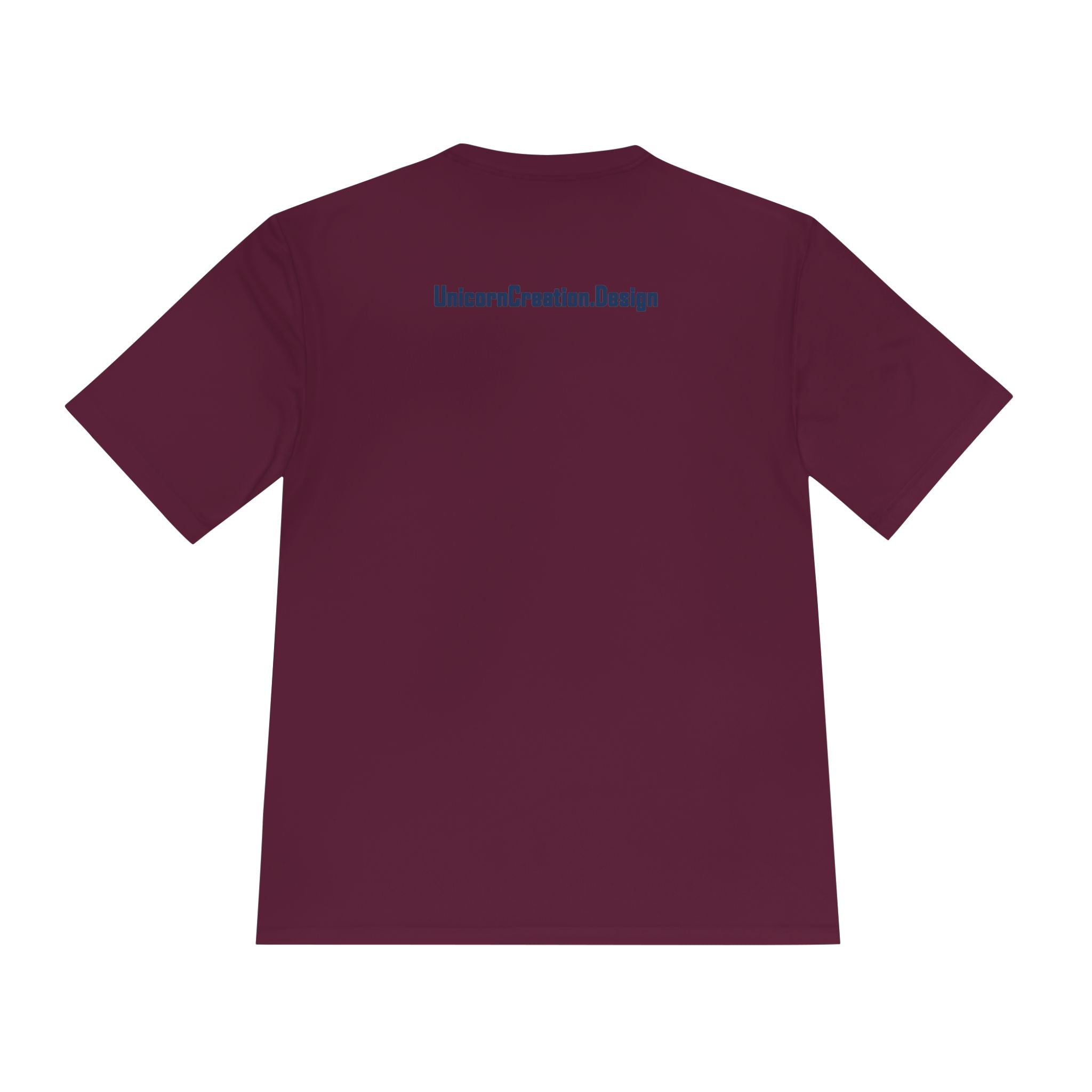 Unicorn Stat Card Moisture Wicking Shirt — "Special Ability: Invisibility"