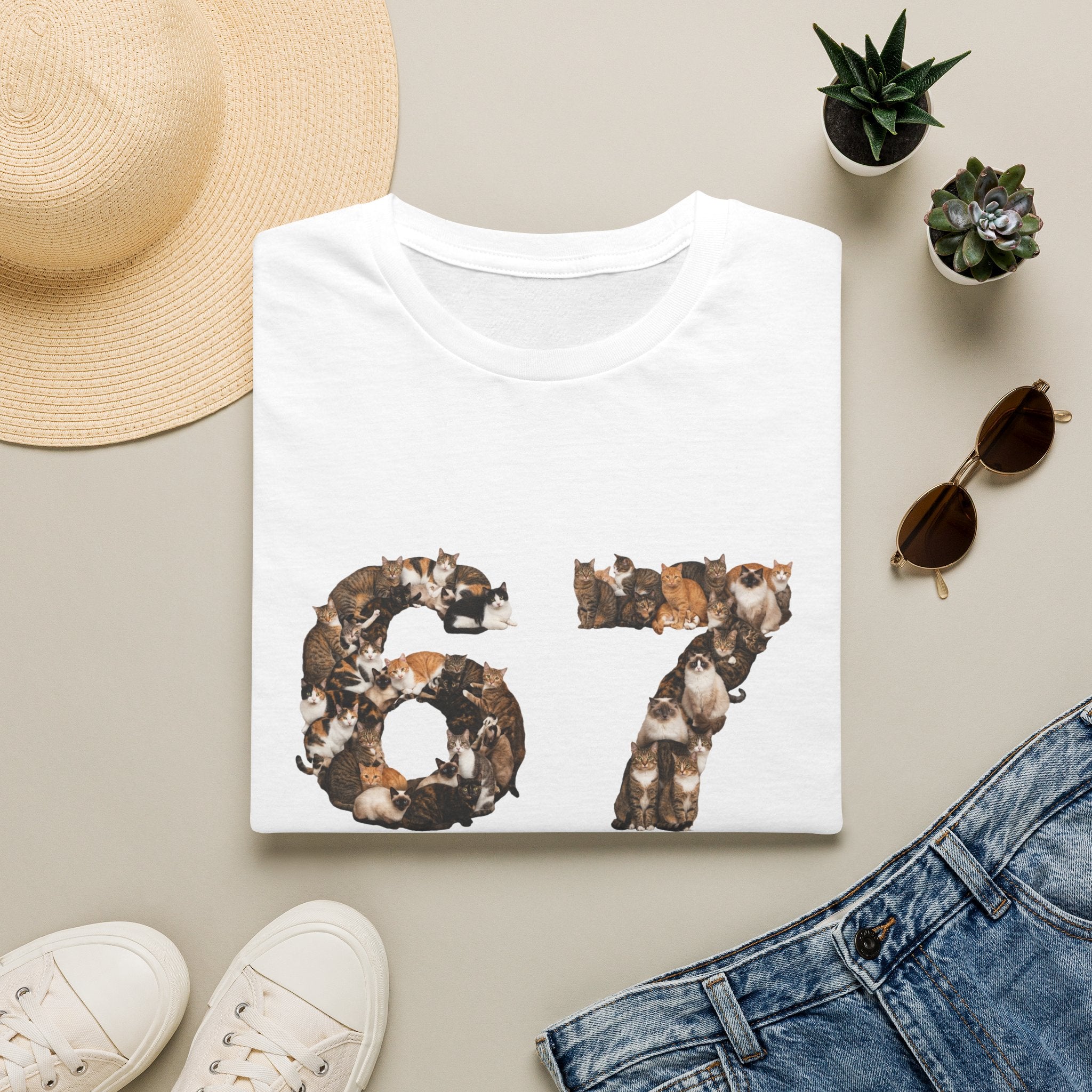 Cats Number 67 Soft T-Shirt (Animal Lover)