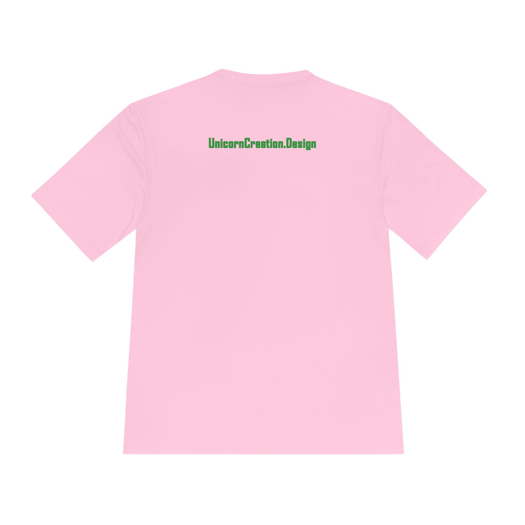 Yorkie Performance Shirt — Colorful Dog Graphic Tee (My Emotional Support Human Is Offline)