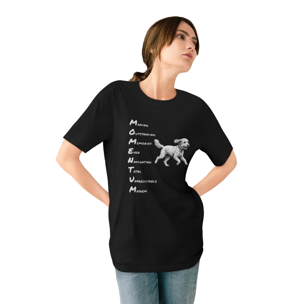 Organic Momentum Dog Graphic T-Shirt