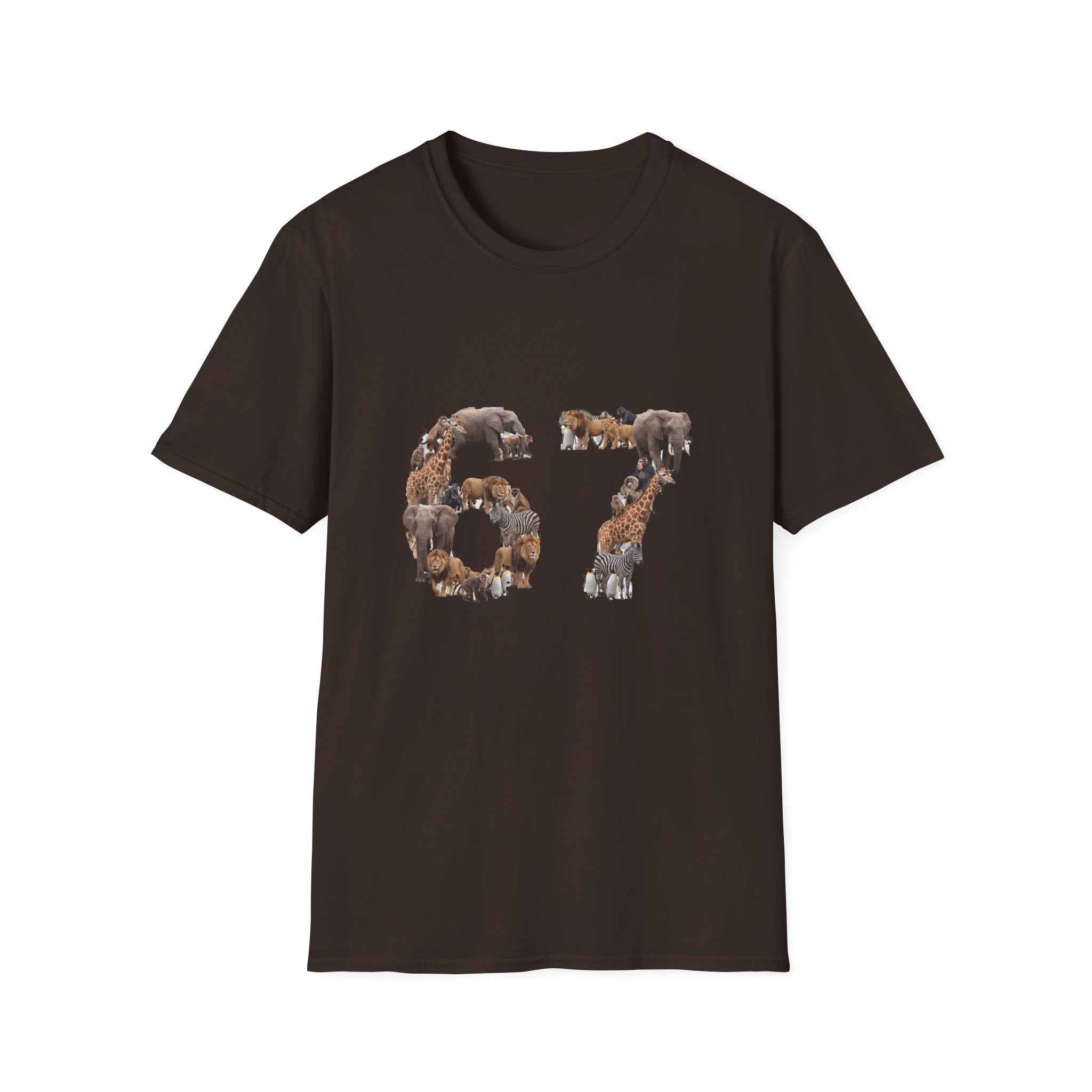 Zoo Animals 67 Soft T-Shirt (Animal Lover)