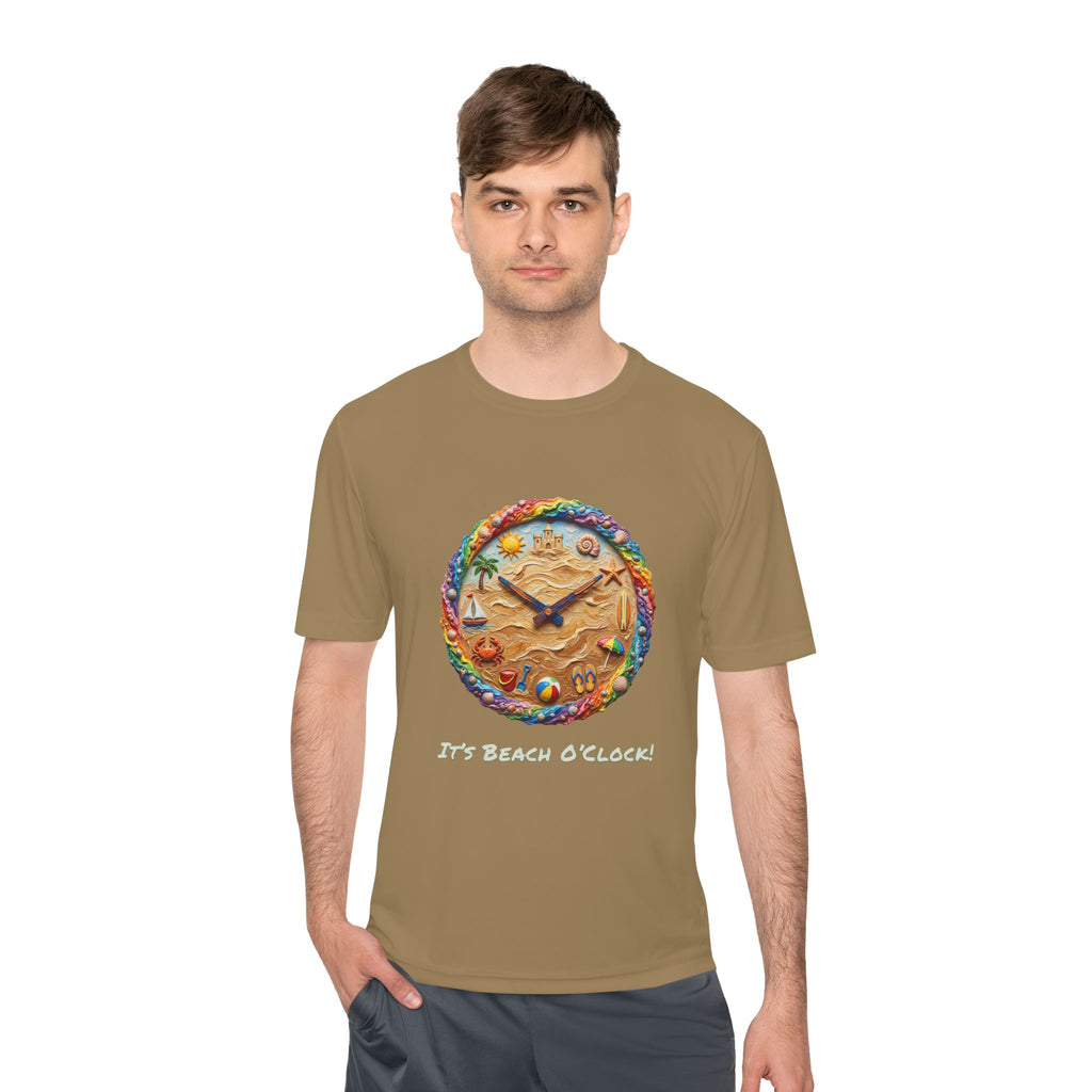 Beach Clock Performance Shirt — Graphic Tee