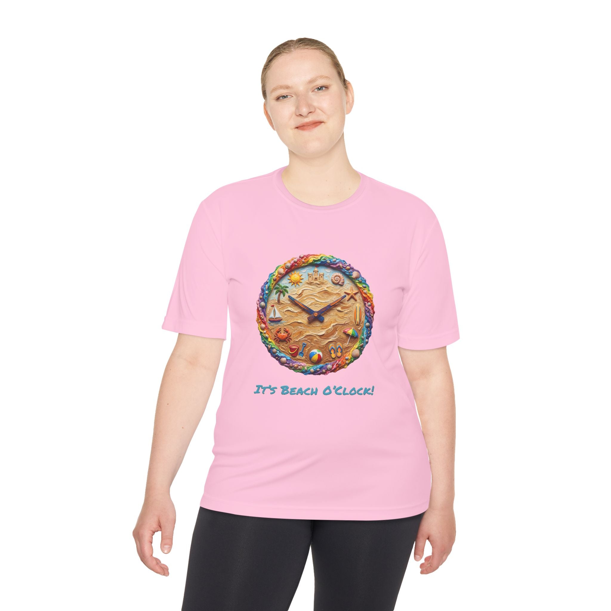 Beach Clock Performance Shirt — Graphic Tee