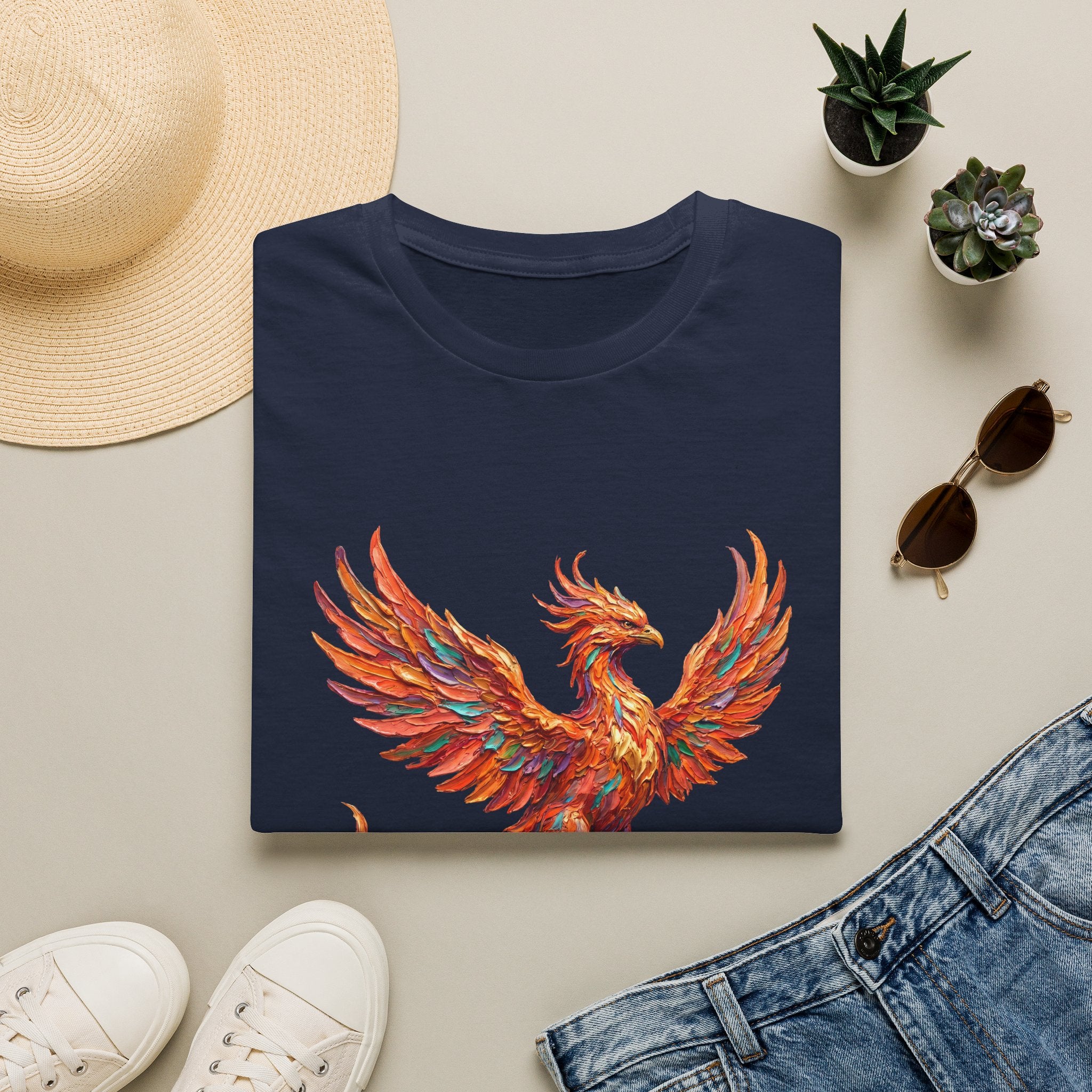 Phoenix Reborn Monday Soft T-Shirt (Exhausted Tuesday)