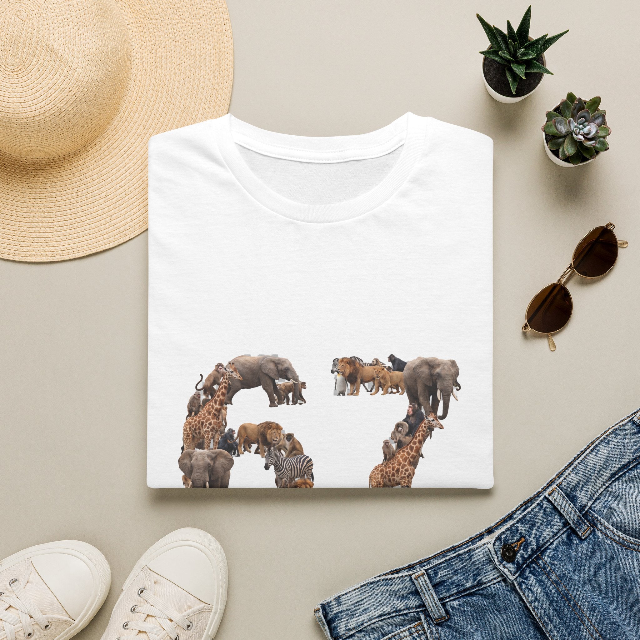 Zoo Animals 67 Soft T-Shirt (Animal Lover)
