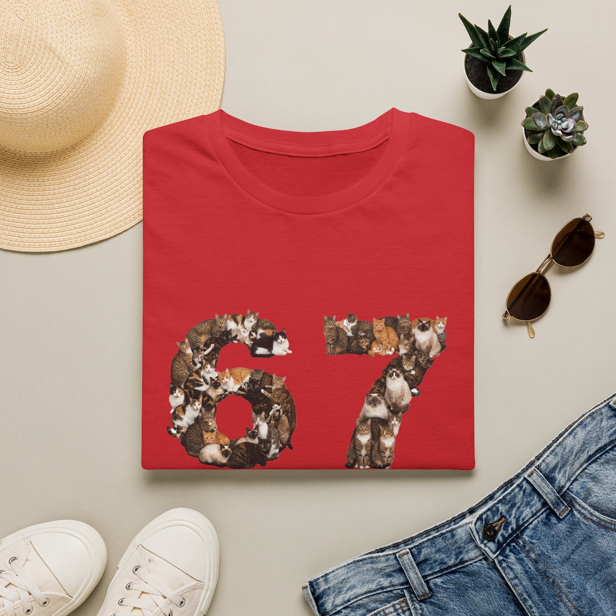 Cats Number 67 Soft T-Shirt (Animal Lover)