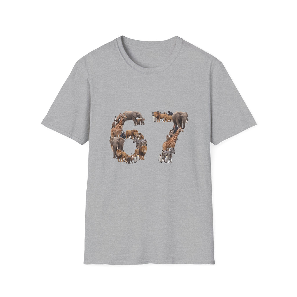 Zoo Animals 67 Soft T-Shirt (Animal Lover)