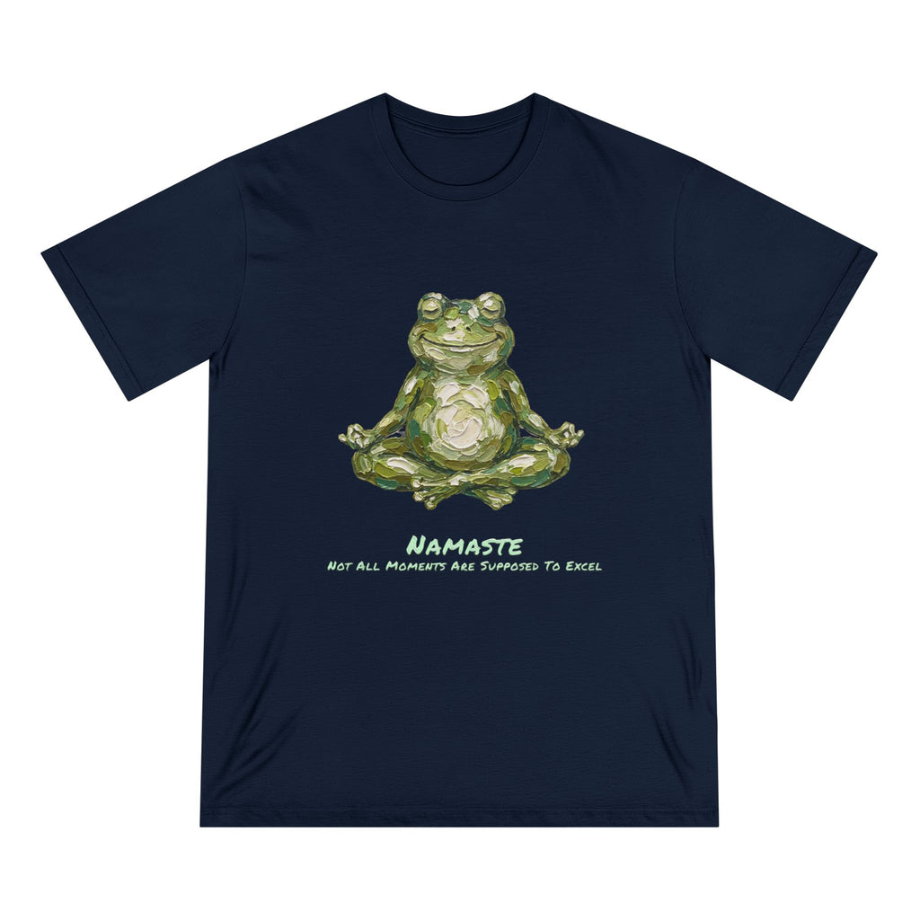Organic Namaste Frog Graphic T-Shirt