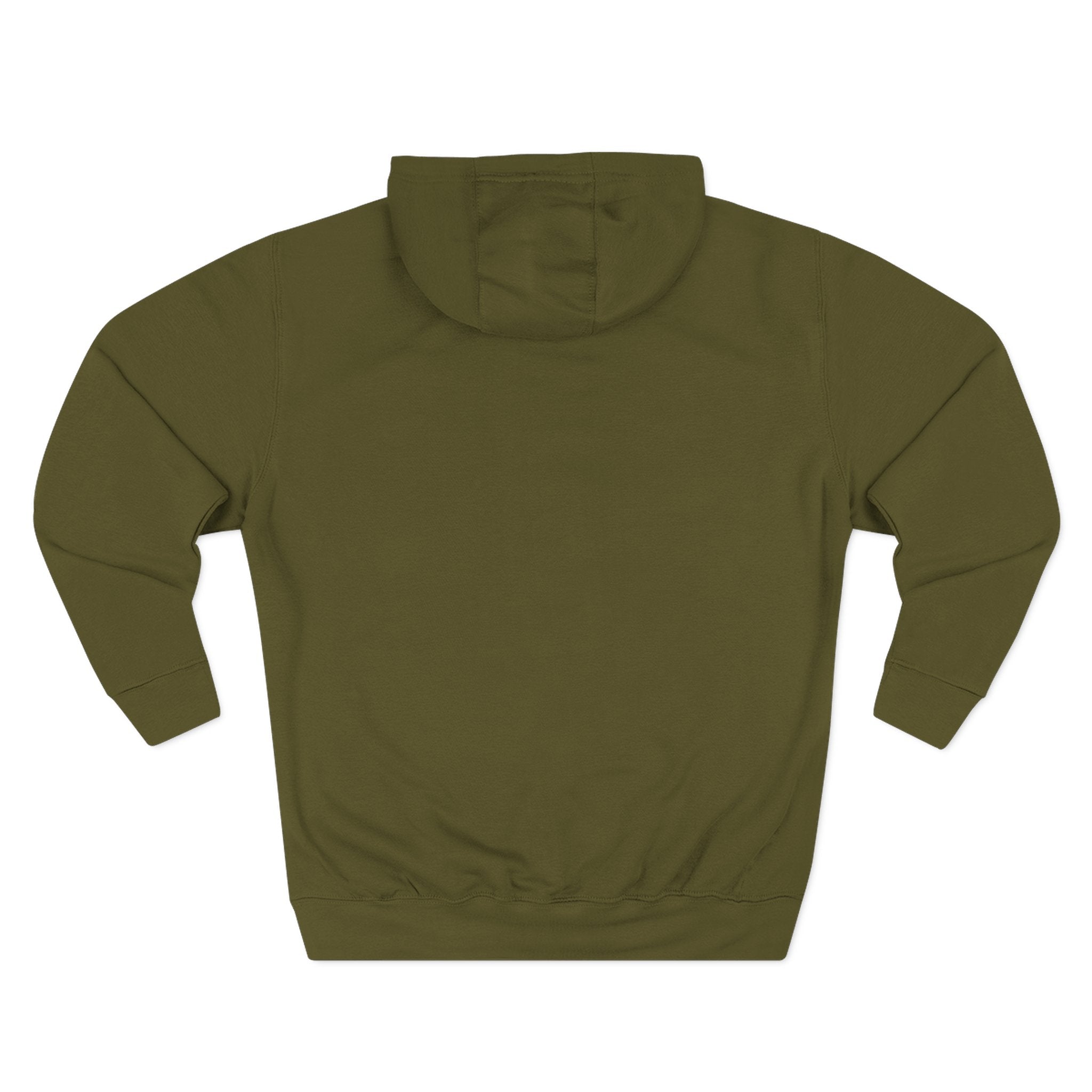 Camo 'OI' Fleece Hoodie — Military Number Camo Pullover (Organic Intelligence)
