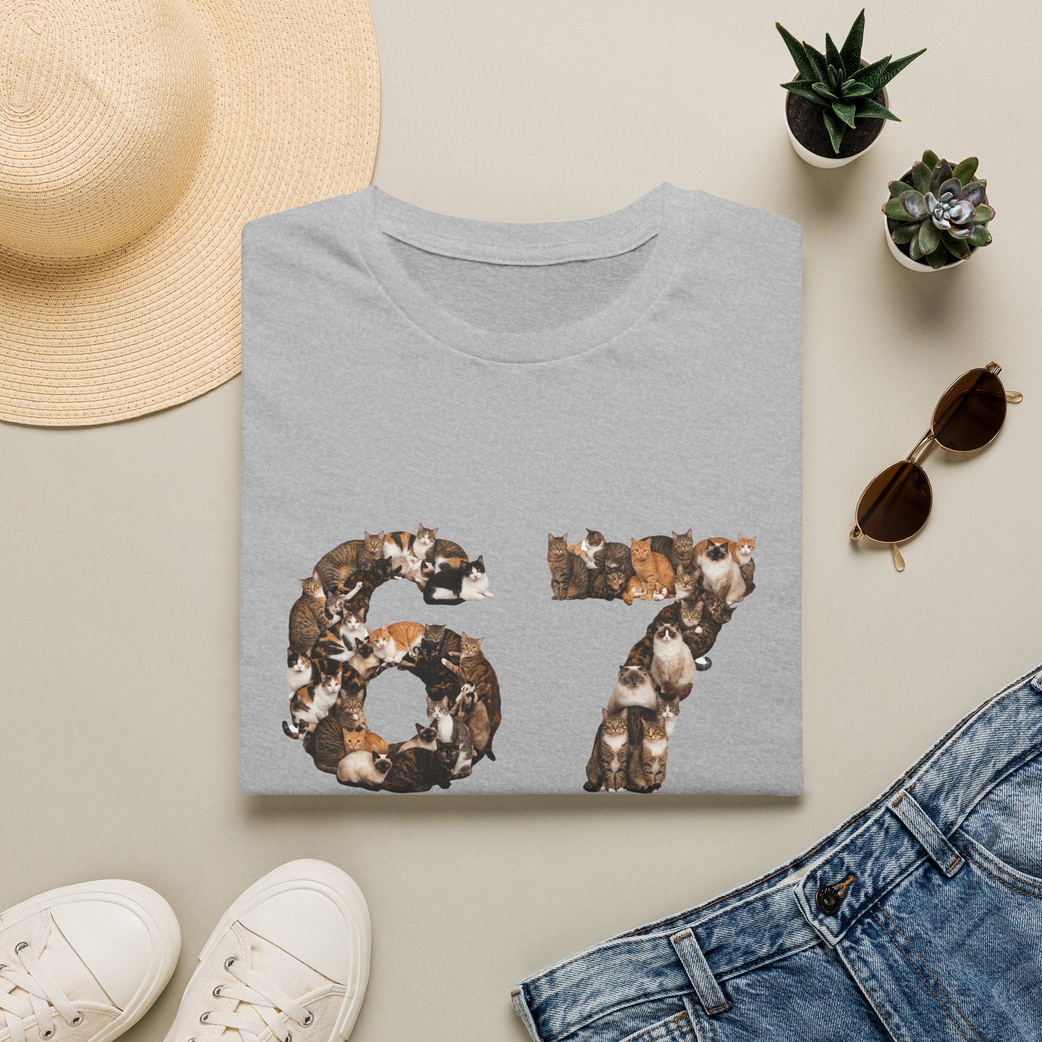 Cats Number 67 Soft T-Shirt (Animal Lover)