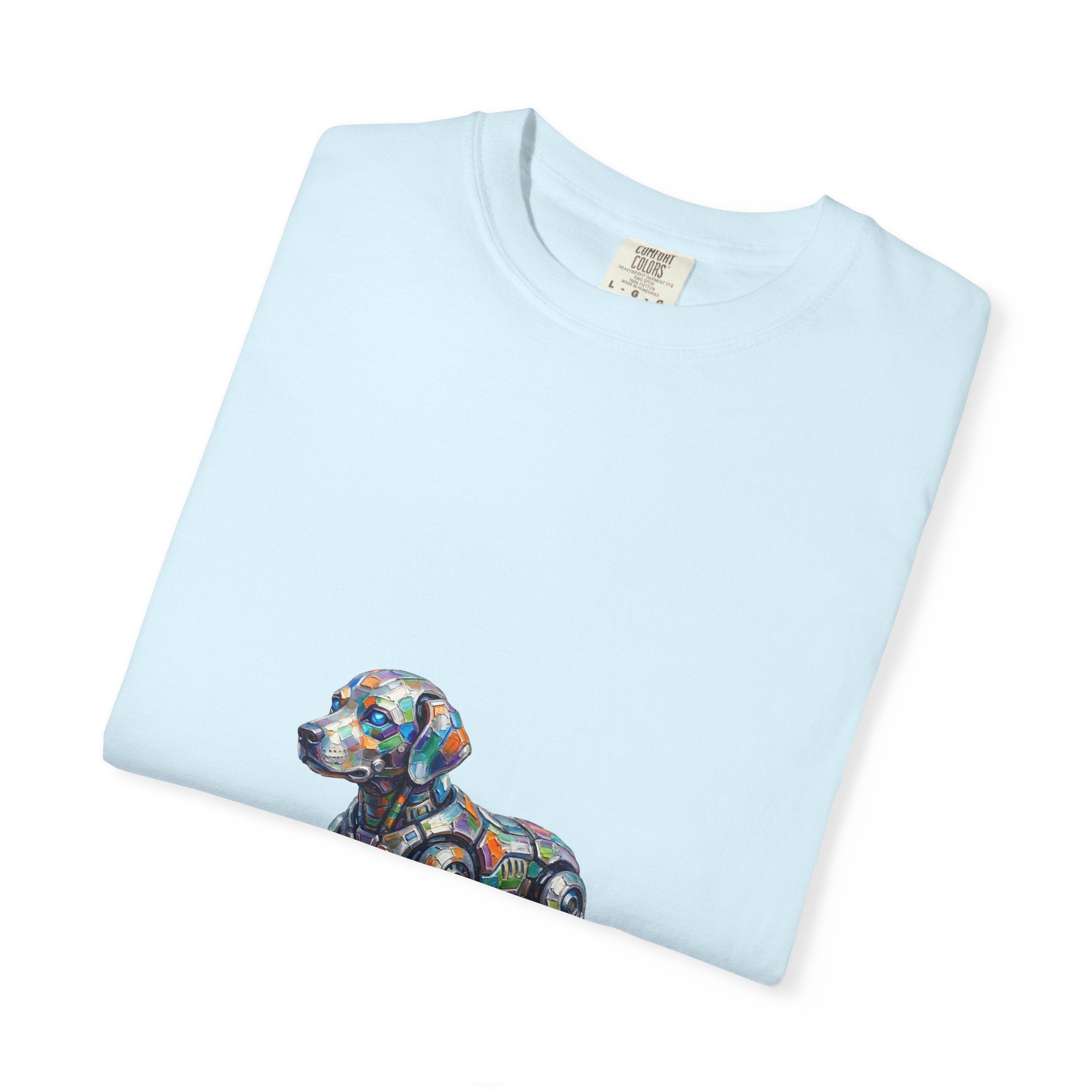 Robot Dog T‑Shirt — “Waiting For My Human To Reboot" Tee
