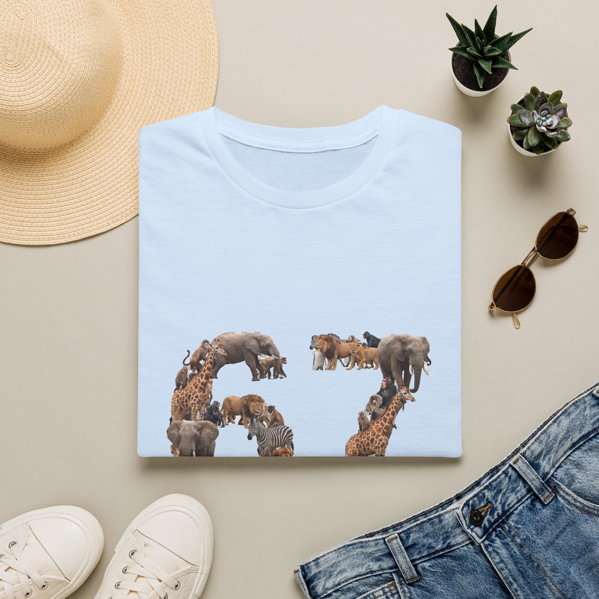 Zoo Animals 67 Soft T-Shirt (Animal Lover)