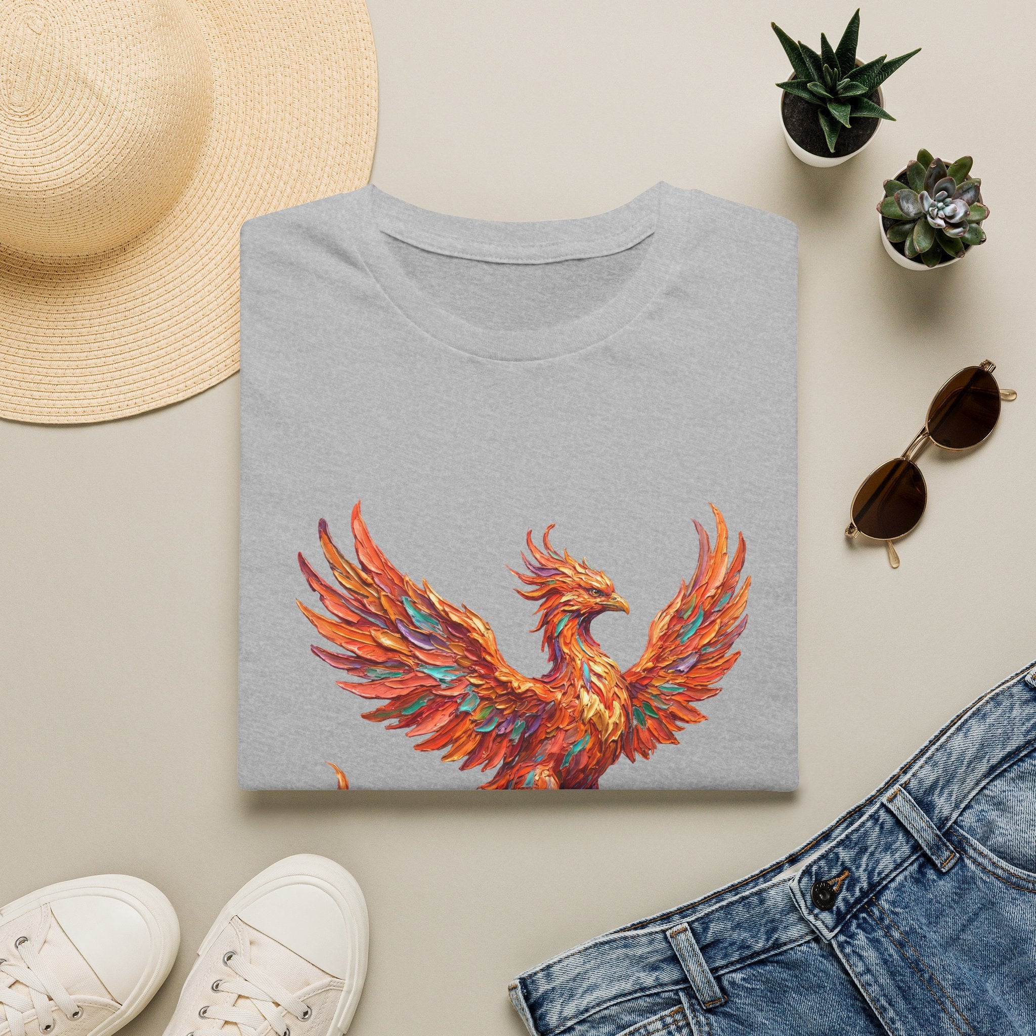 Phoenix Reborn Monday Soft T-Shirt (Exhausted Tuesday)