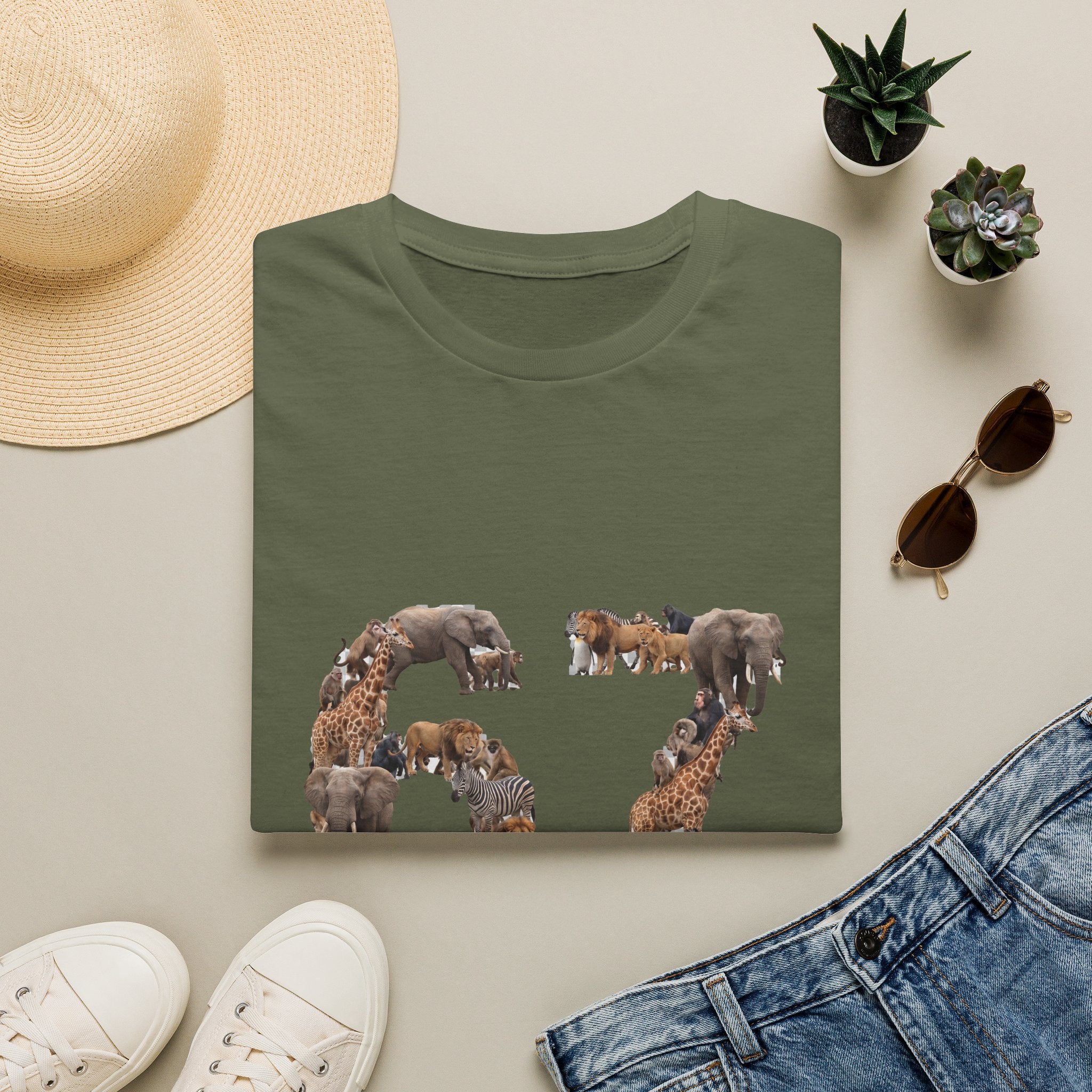 Zoo Animals 67 Soft T-Shirt (Animal Lover)