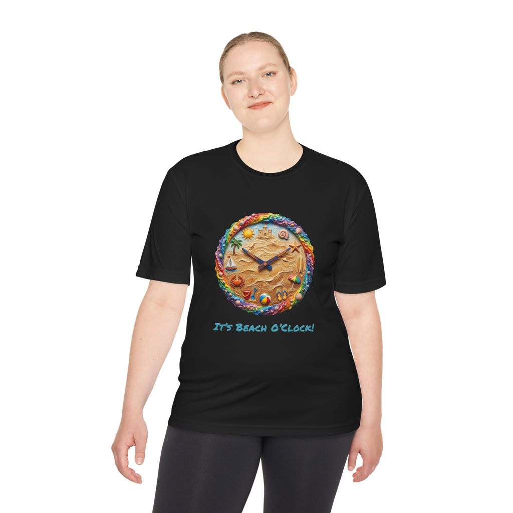 Beach Clock Performance Shirt — Graphic Tee