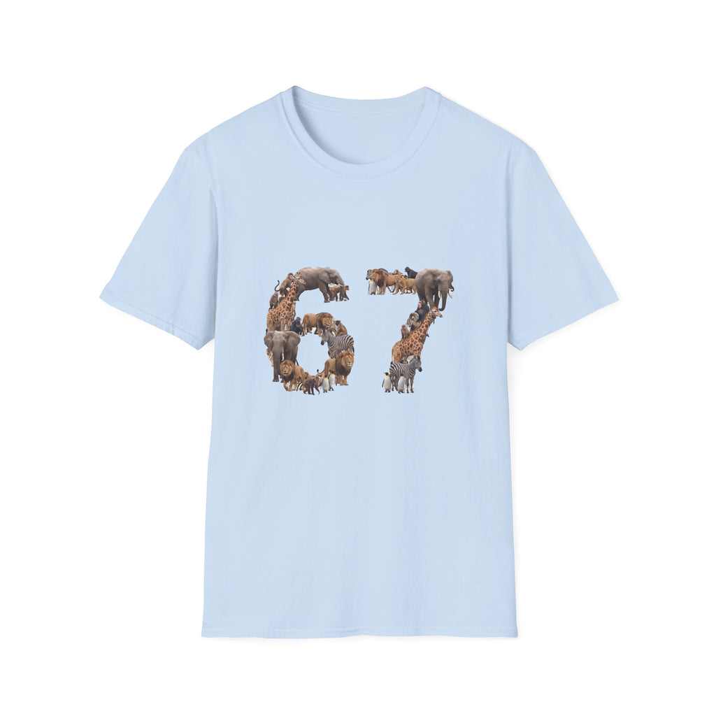 Zoo Animals 67 Soft T-Shirt (Animal Lover)