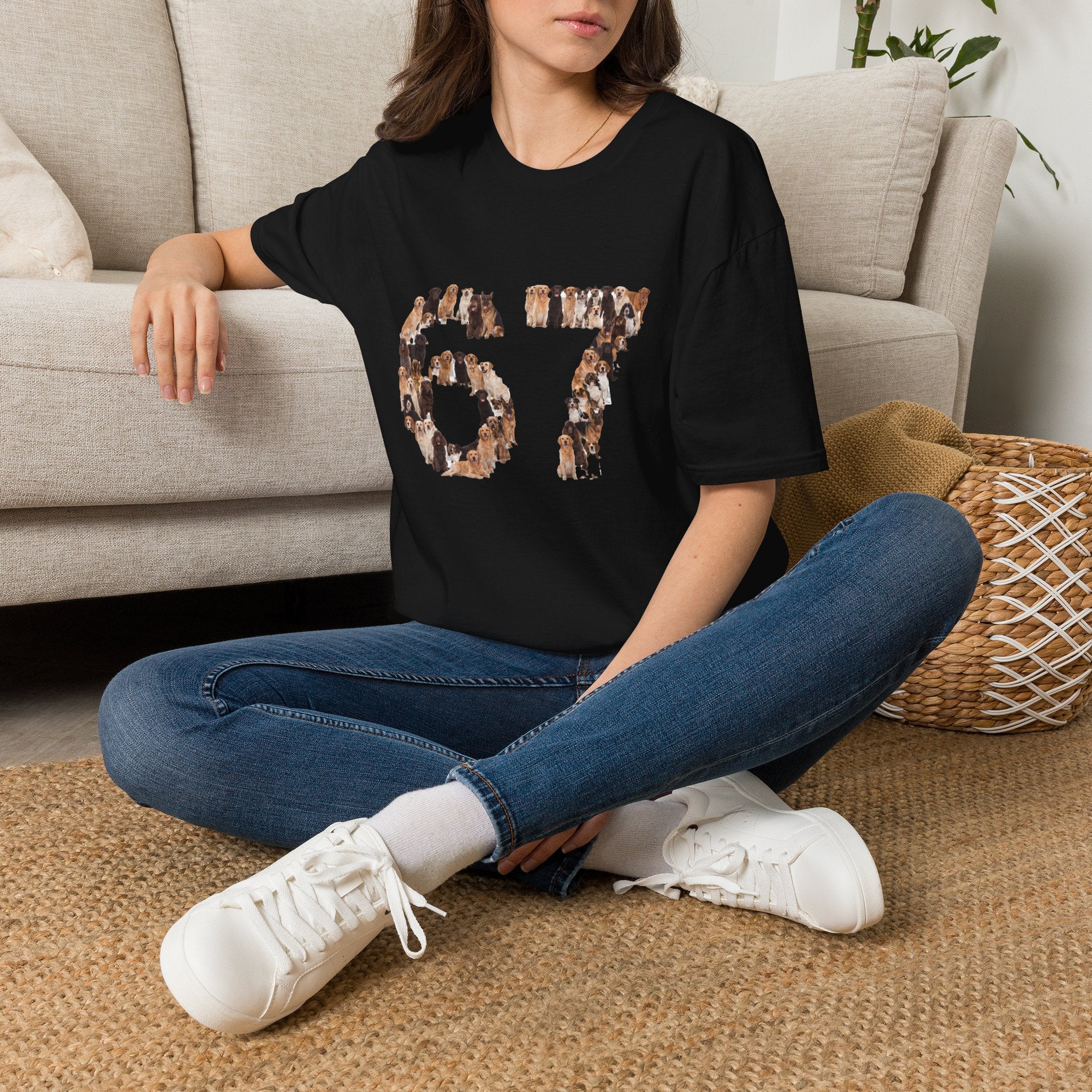 Dogs Number 67 Soft T-Shirt (Animal Lover)