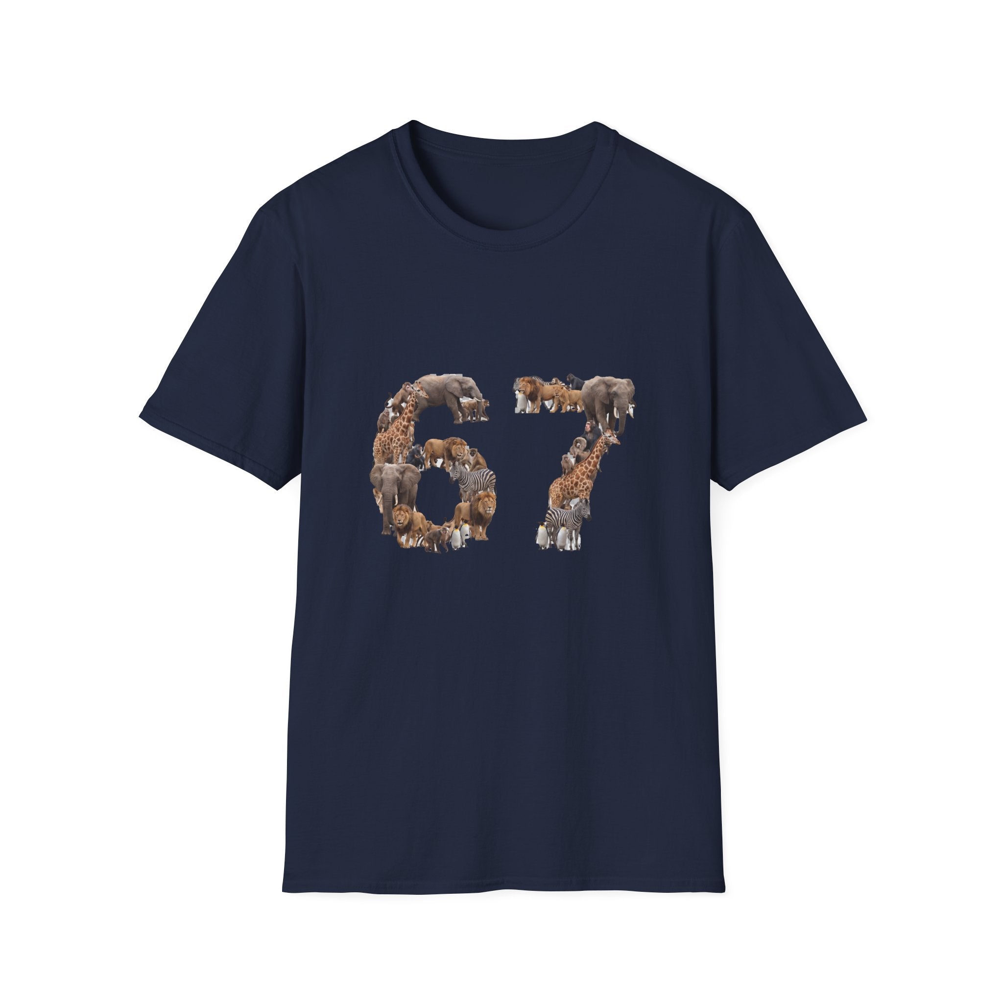 Zoo Animals 67 Soft T-Shirt (Animal Lover)