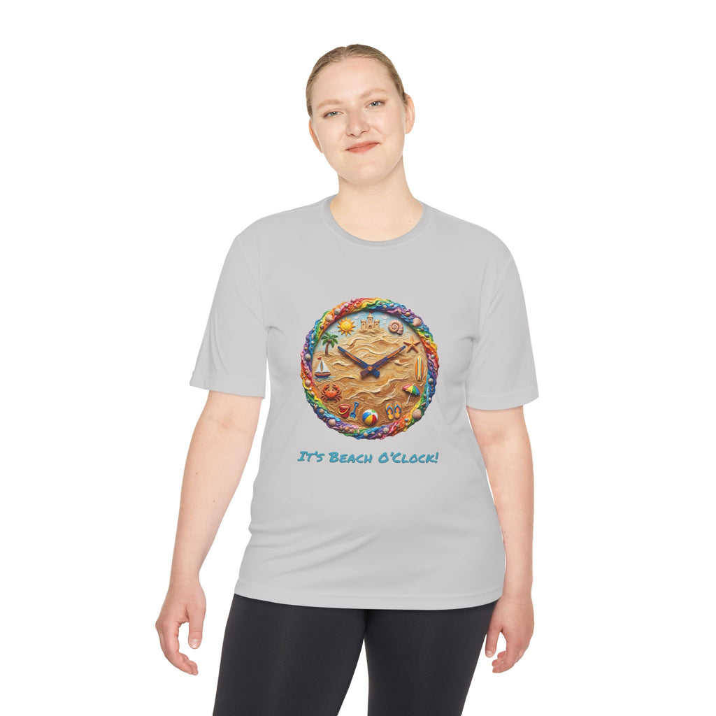 Beach Clock Performance Shirt — Graphic Tee