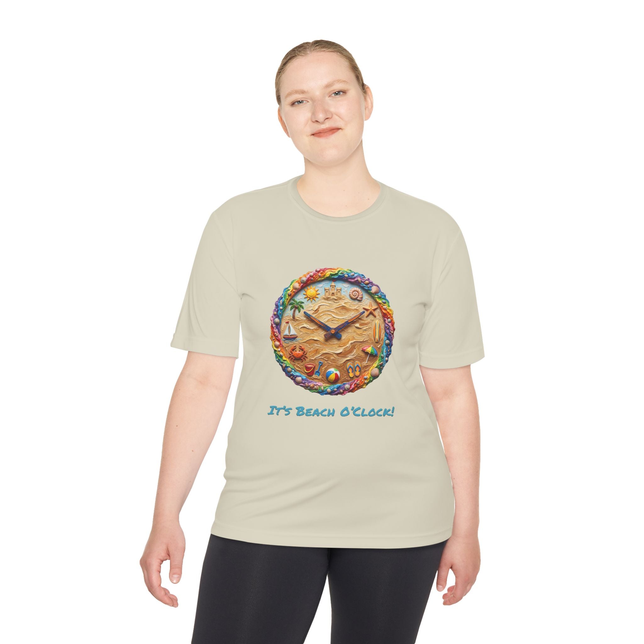 Beach Clock Performance Shirt — Graphic Tee