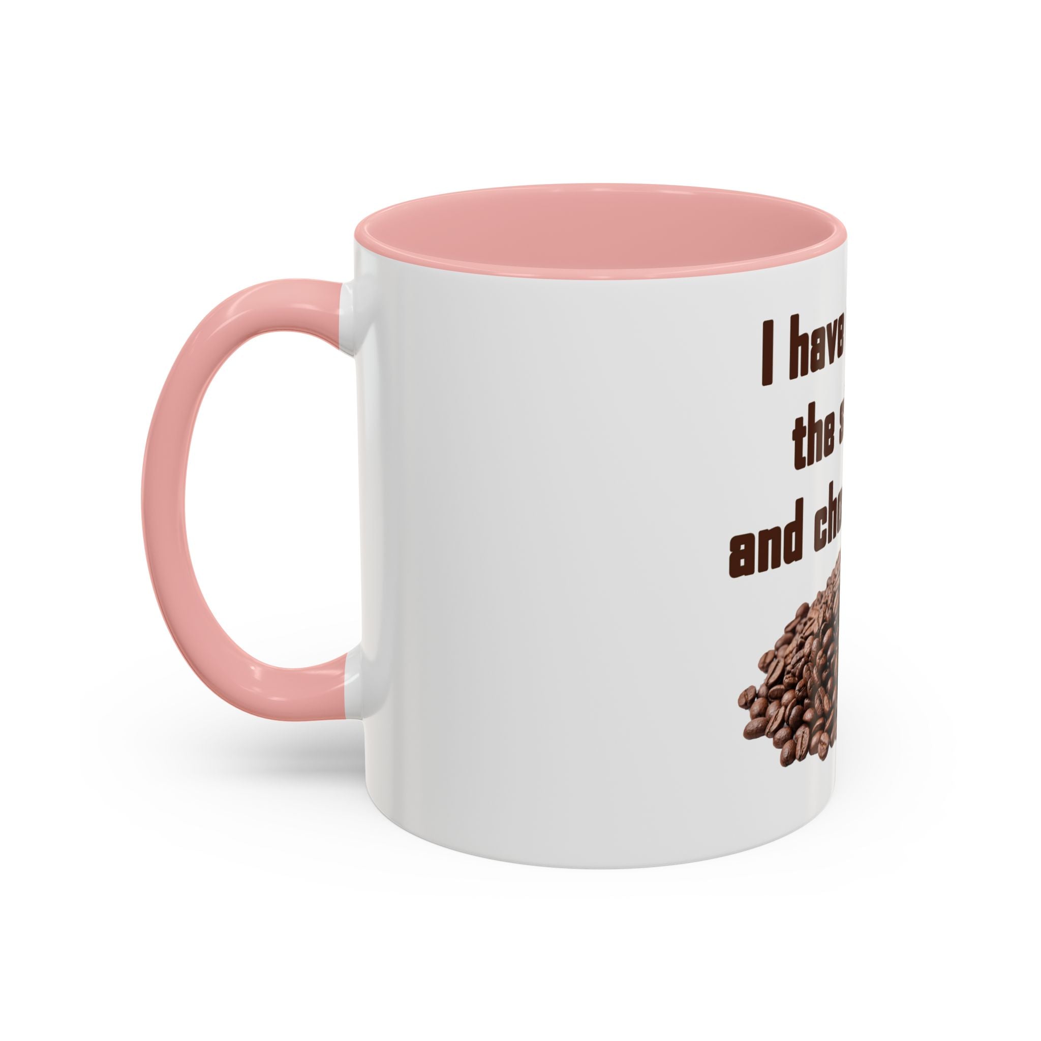 Coffee Mug — "I have reviewed the situation and chosen coffee" (15 oz)