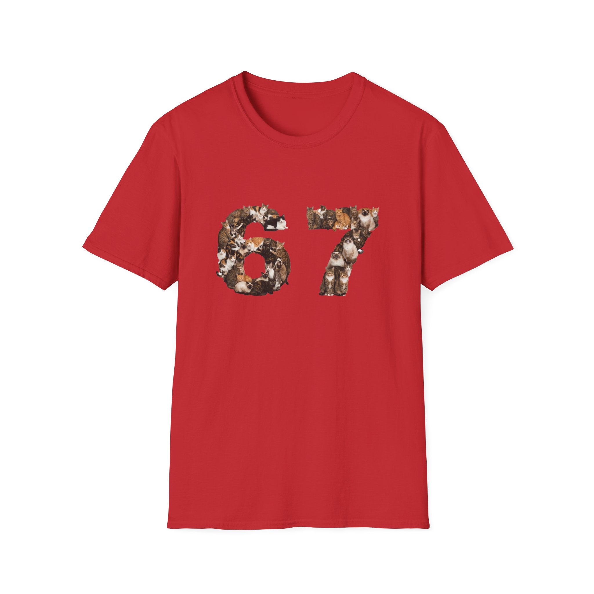 Cats Number 67 Soft T-Shirt (Animal Lover)