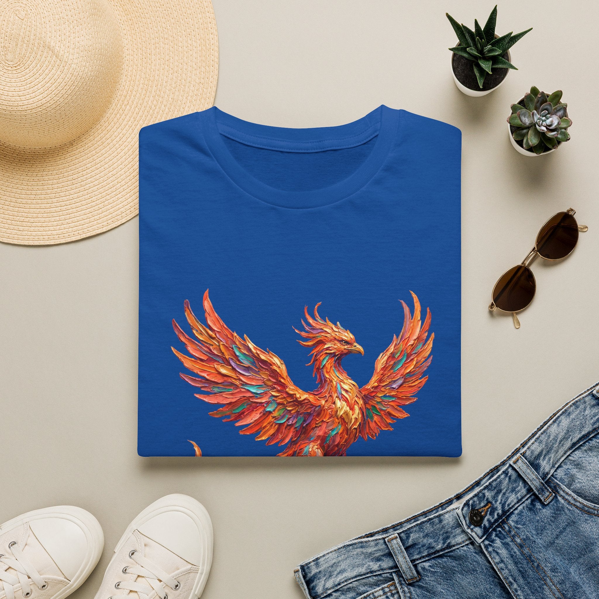 Phoenix Reborn Monday Soft T-Shirt (Exhausted Tuesday)