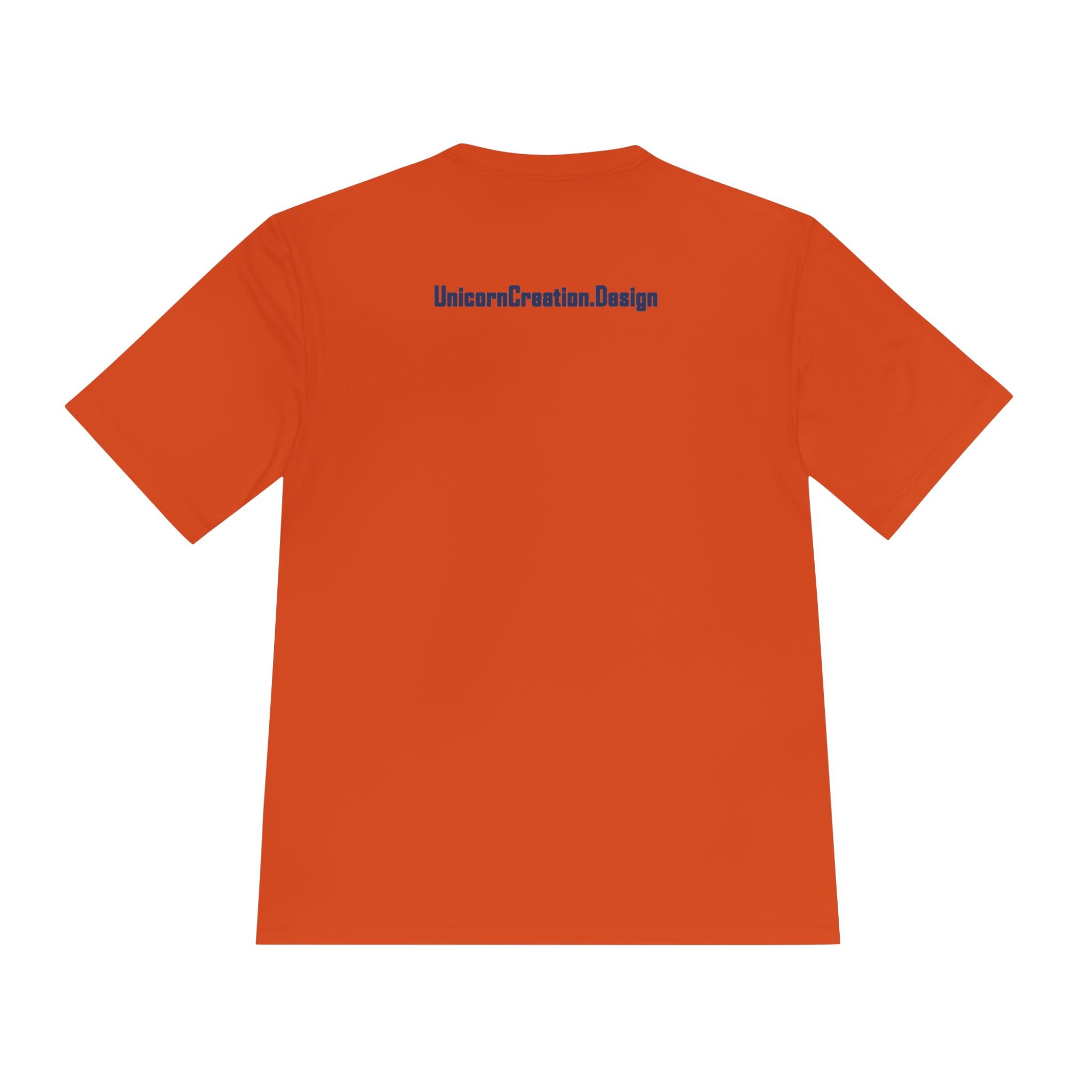 Unicorn Stat Card Moisture Wicking Shirt — "Special Ability: Invisibility"