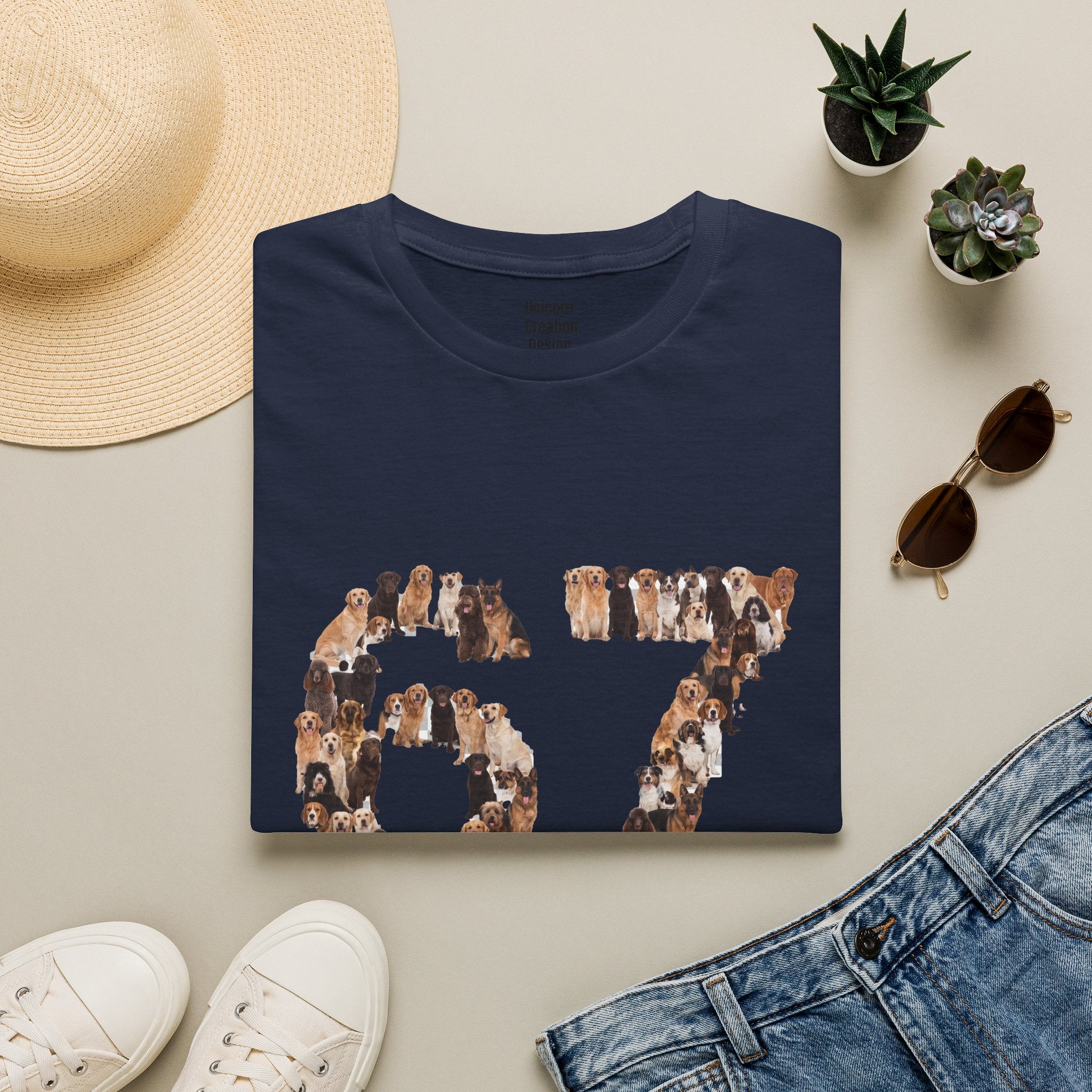 Dogs Number 67 Soft T-Shirt (Animal Lover)