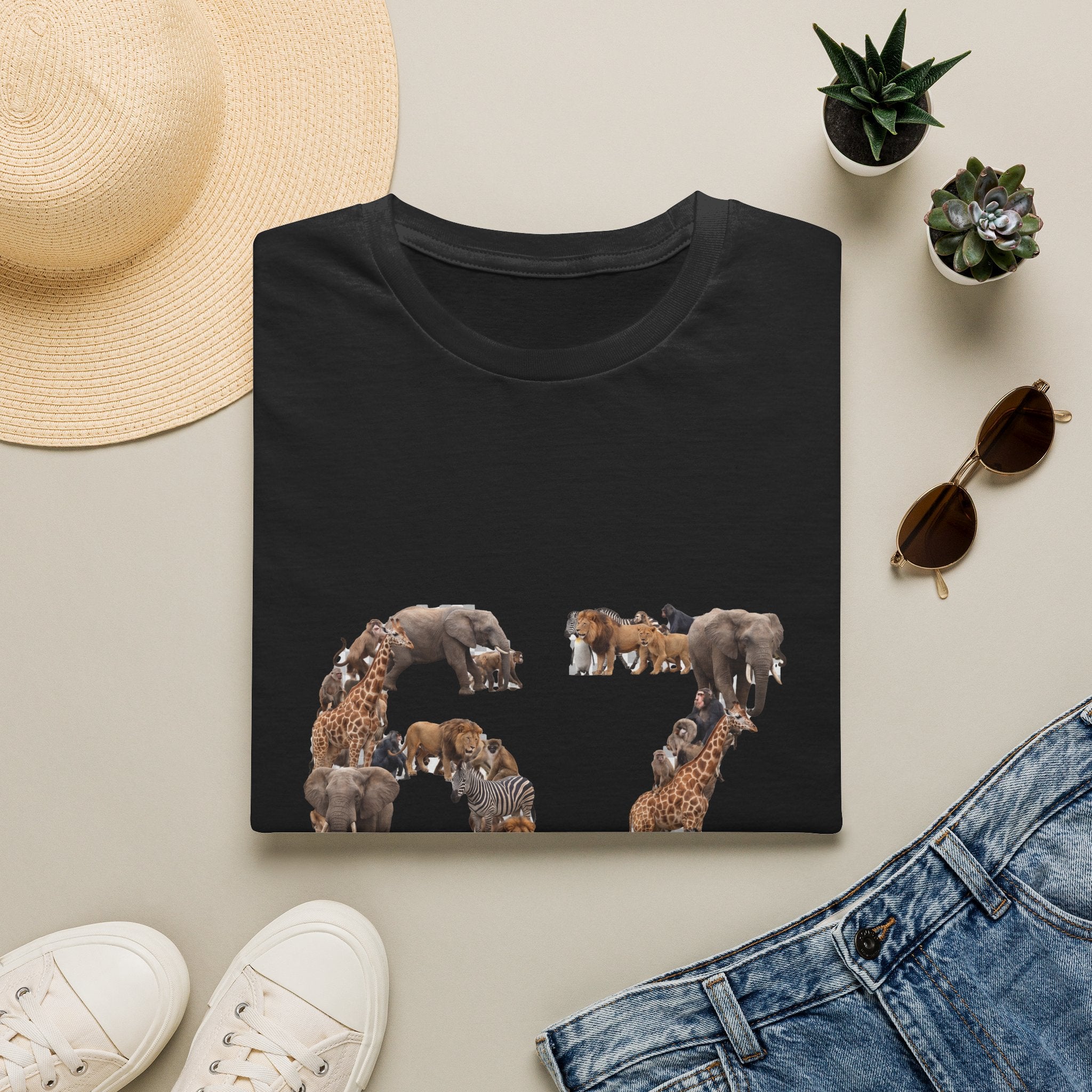 Zoo Animals 67 Soft T-Shirt (Animal Lover)