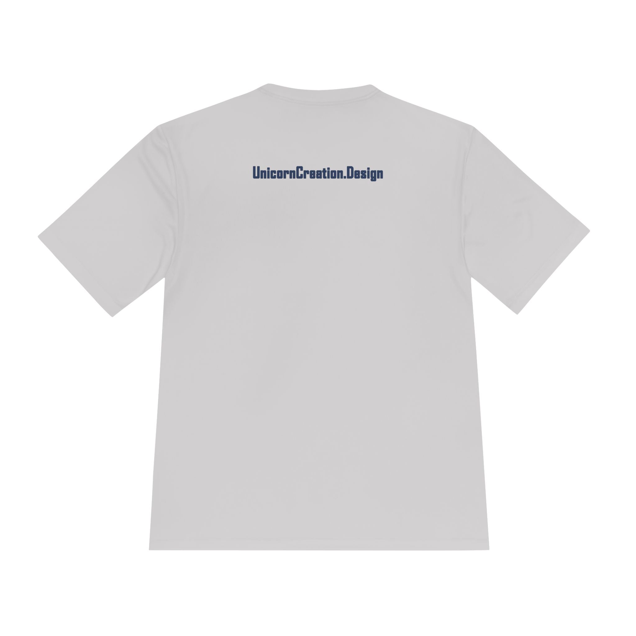Unicorn Stat Card Moisture Wicking Shirt — "Special Ability: Invisibility"