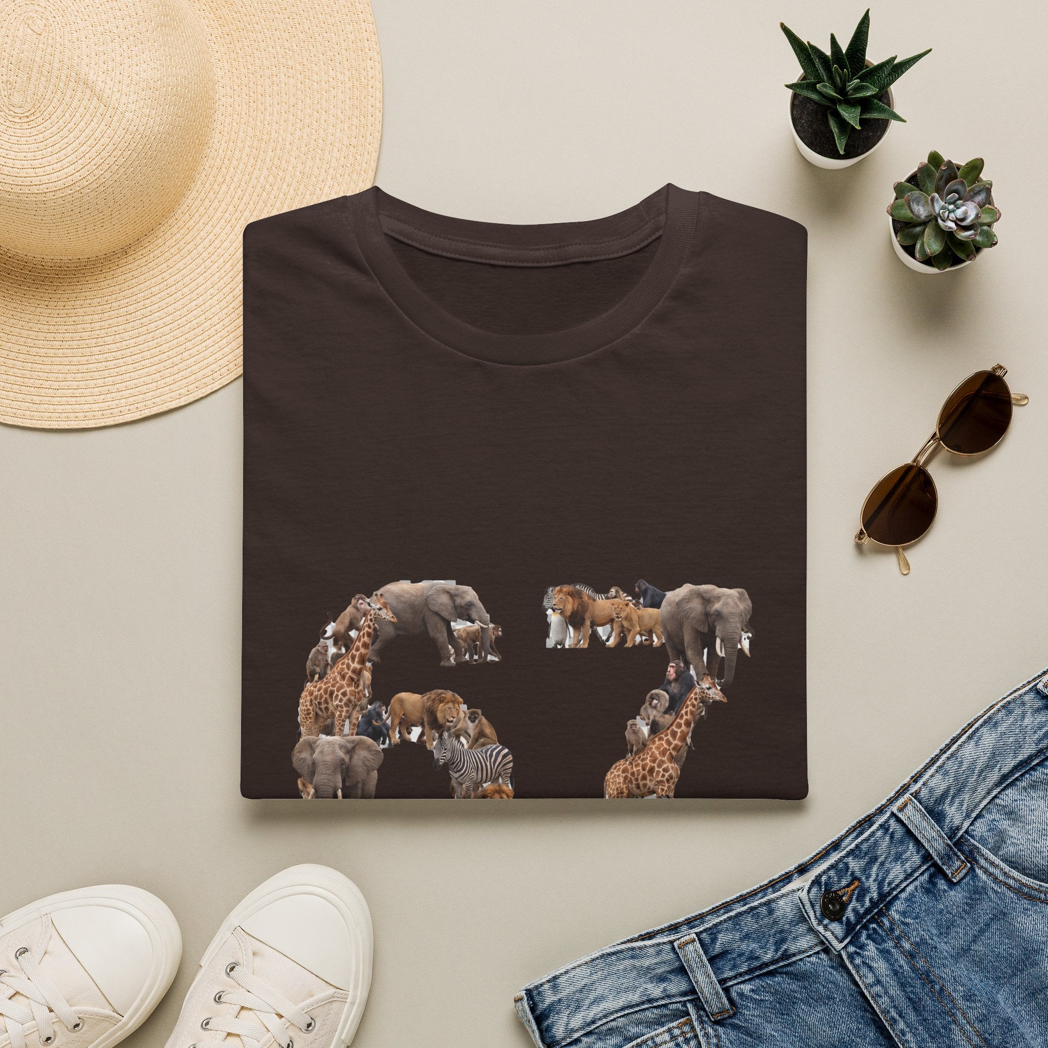 Zoo Animals 67 Soft T-Shirt (Animal Lover)
