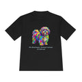 Shih Tzu Performance Shirt — Colorful Dog Graphic Tee (My Emotional Support Human Is Offline)